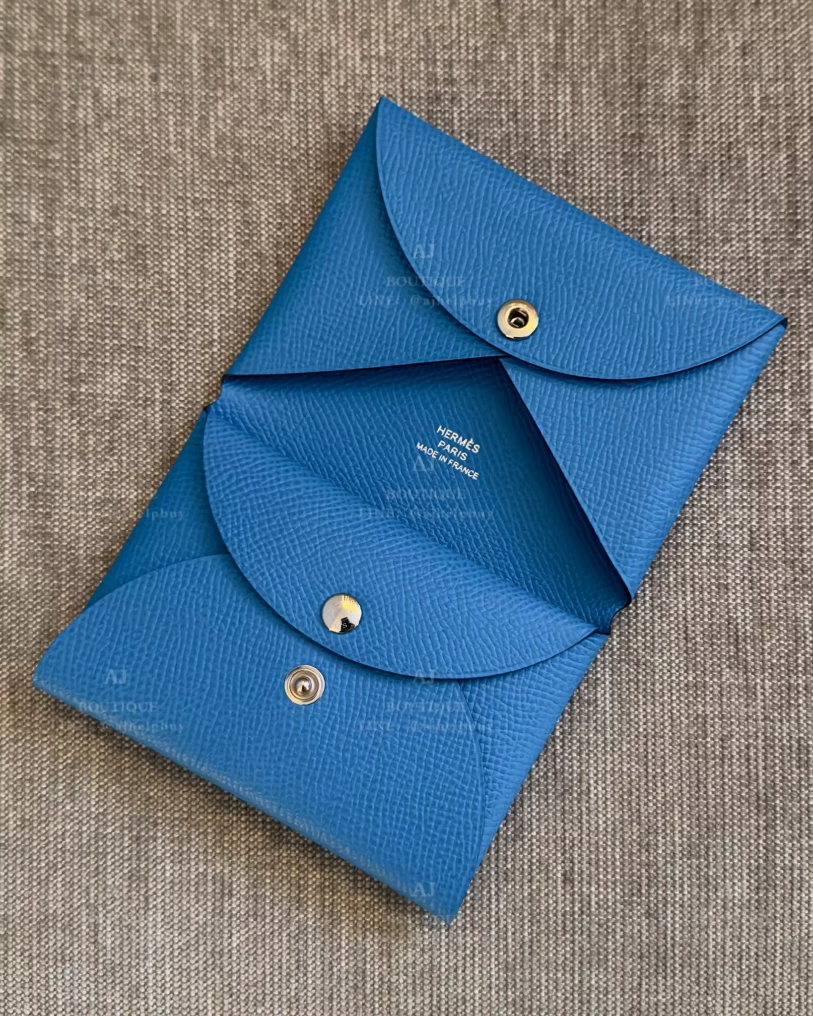 Hermes Calvi Duo 卡片零錢包 代購照片