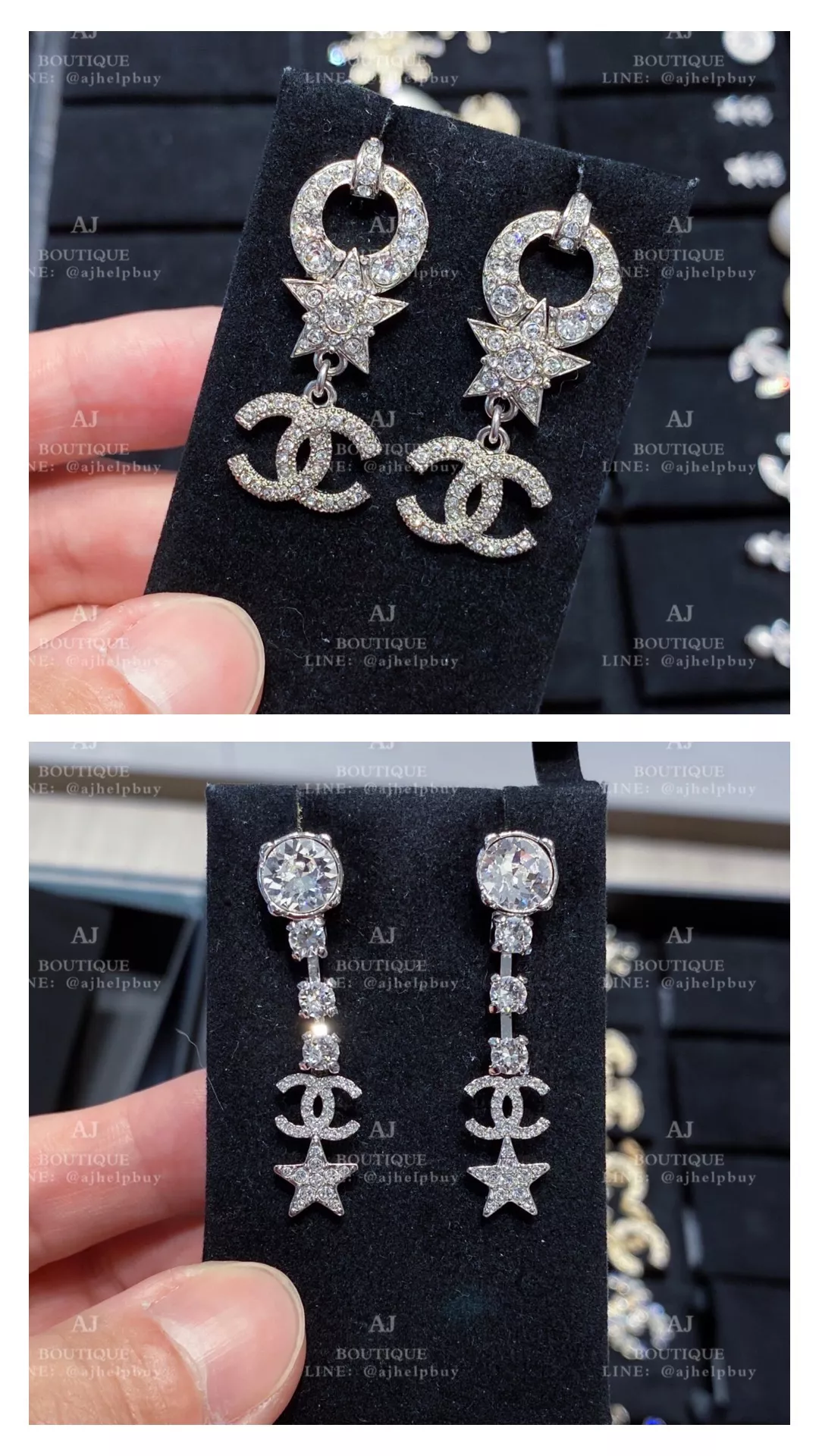Chanel 針式耳環 代購照片
