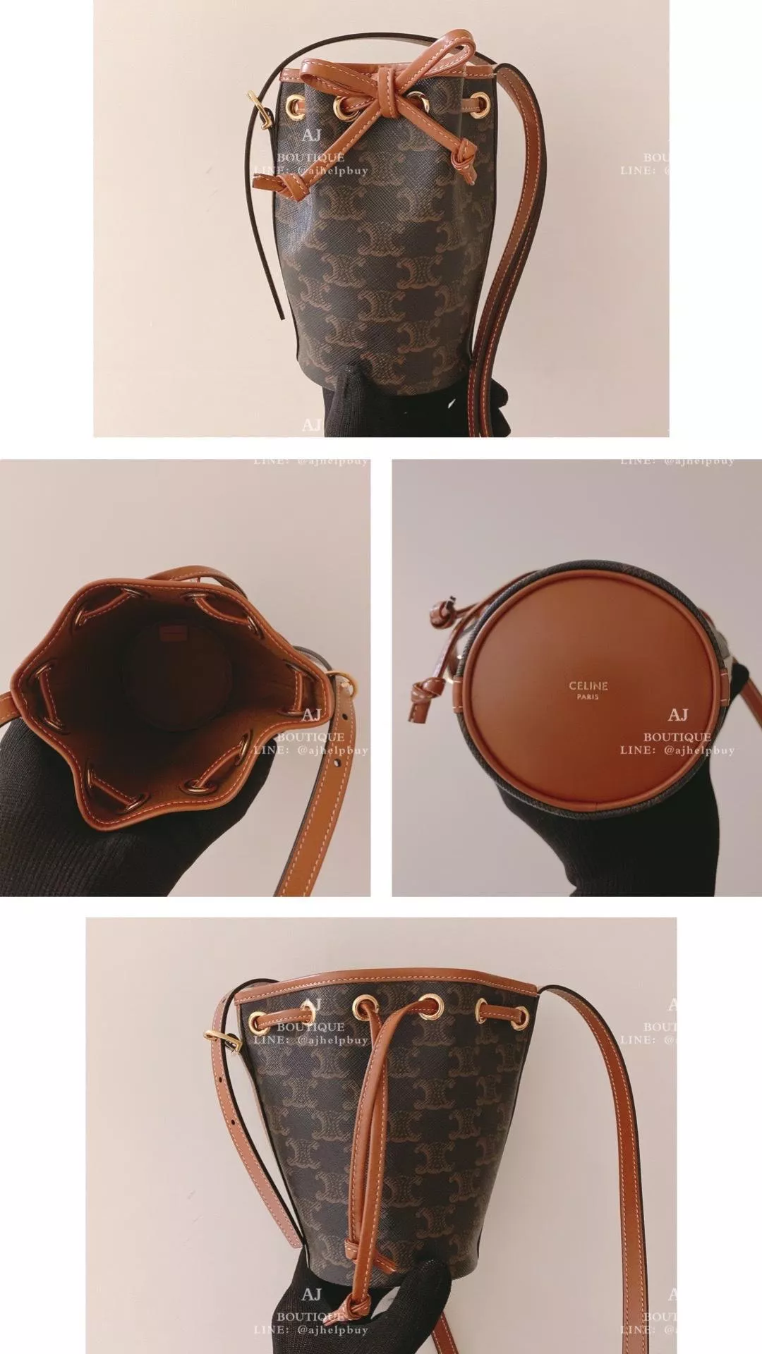Celine 新款 Micro 老花水桶 代購照片