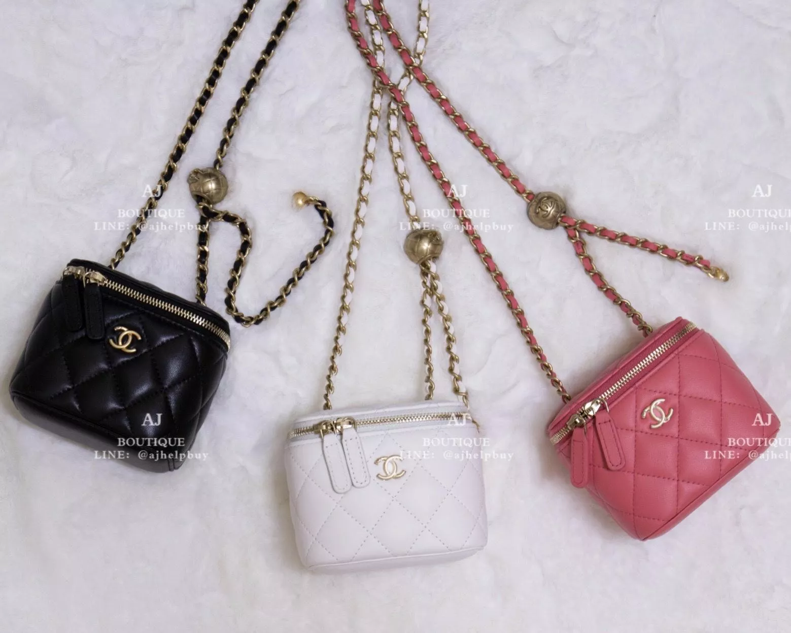 Chanel 金球小方盒 代購照片