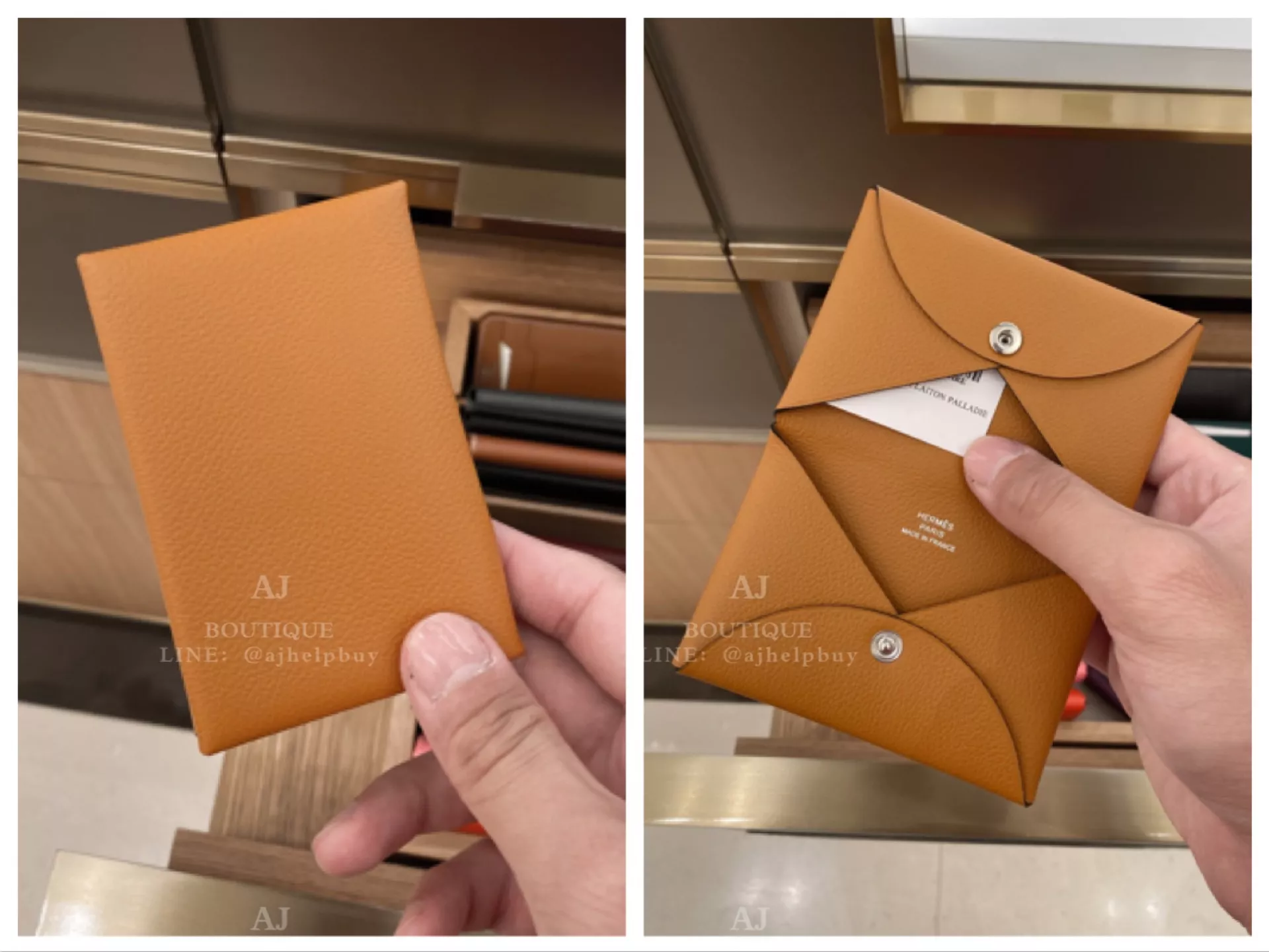 Hermes Calvi 卡包 代購照片