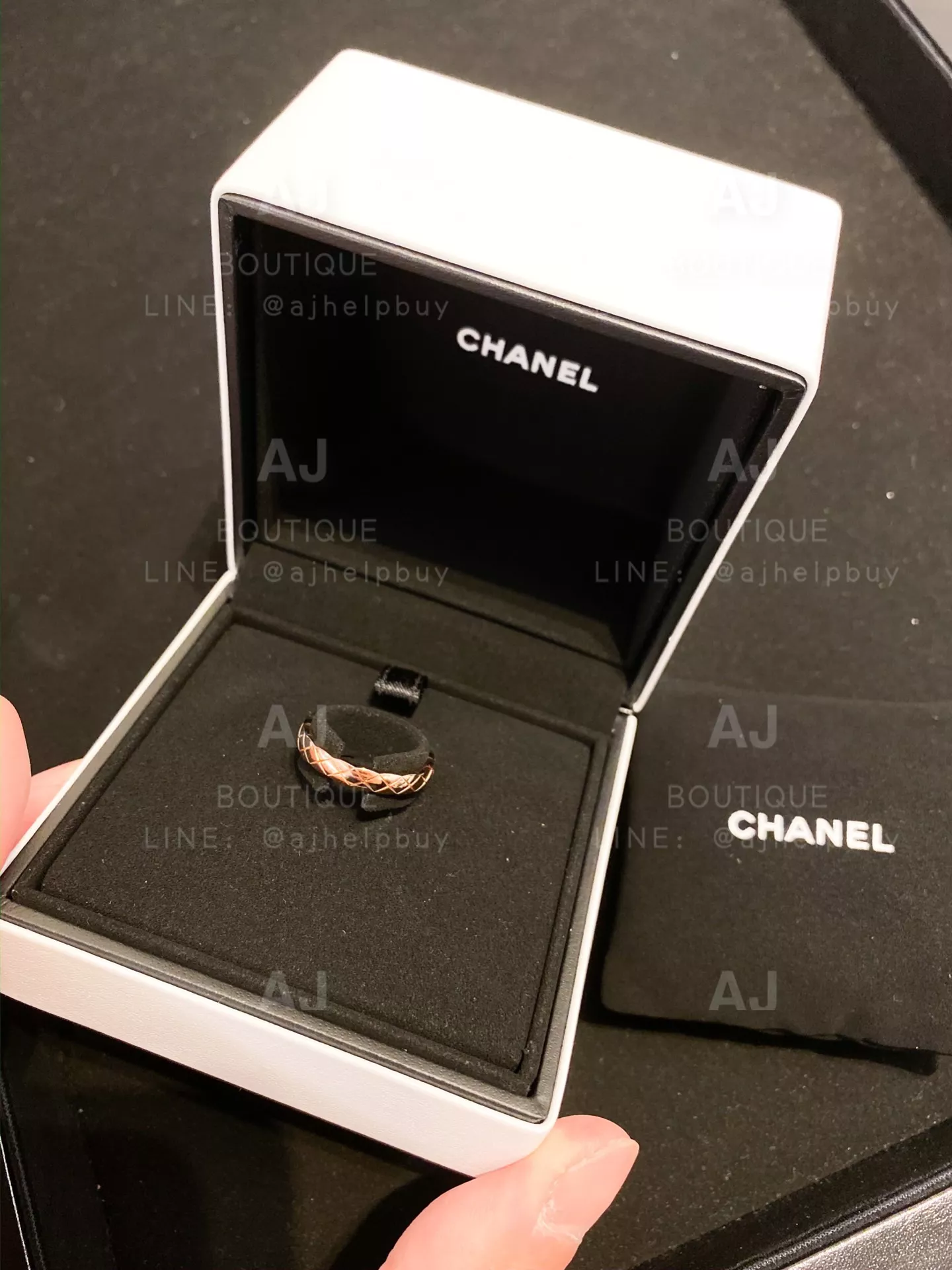 Chanel Coco Crush Mini Ring 窄版戒指 代購照片