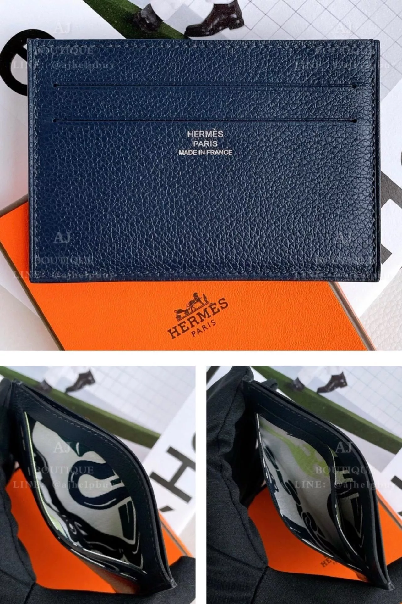 Hermes 絲巾卡片夾 代購照片