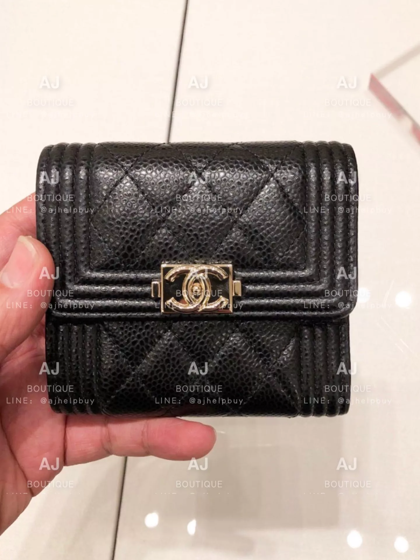 Chanel 三折短夾小款 代購照片