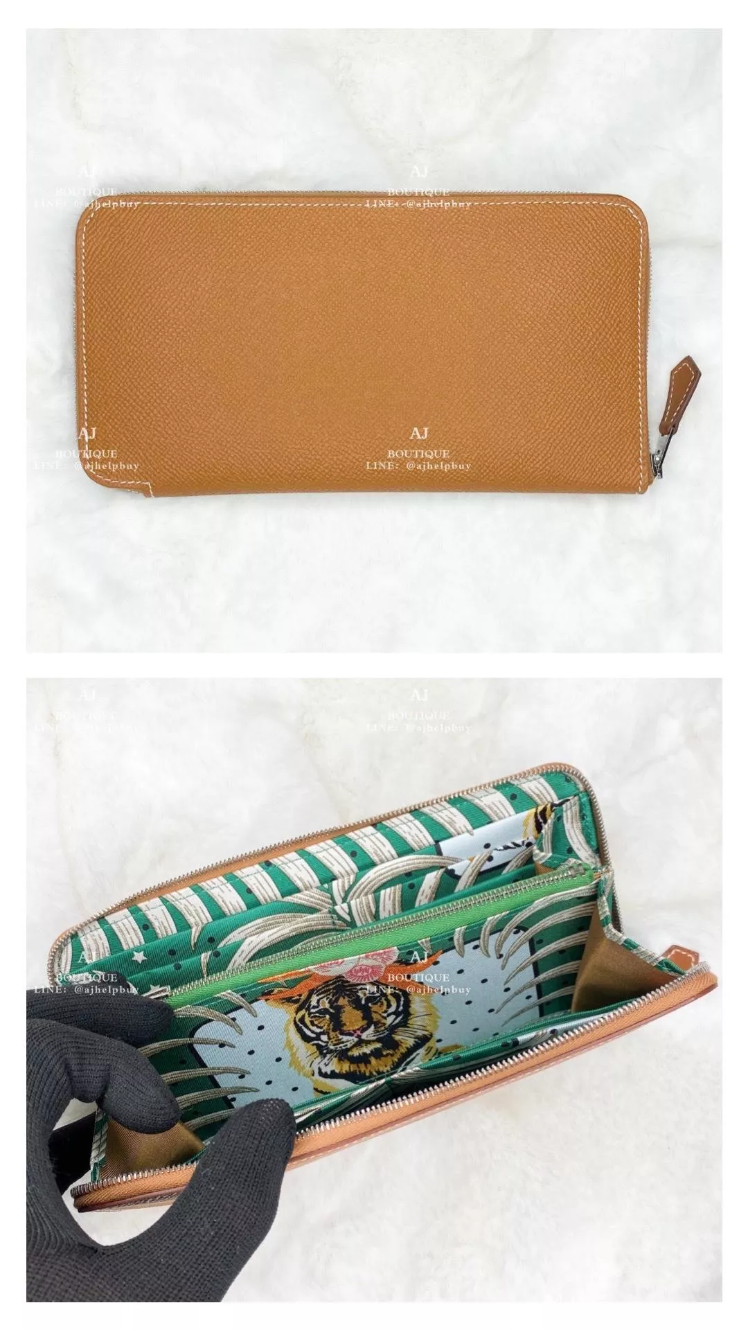 Hermes 絲巾長夾 代購照片