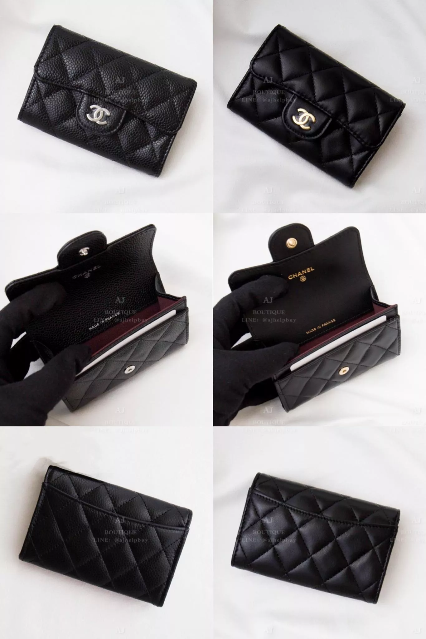 Chanel 經典款 單層卡包 代購照片