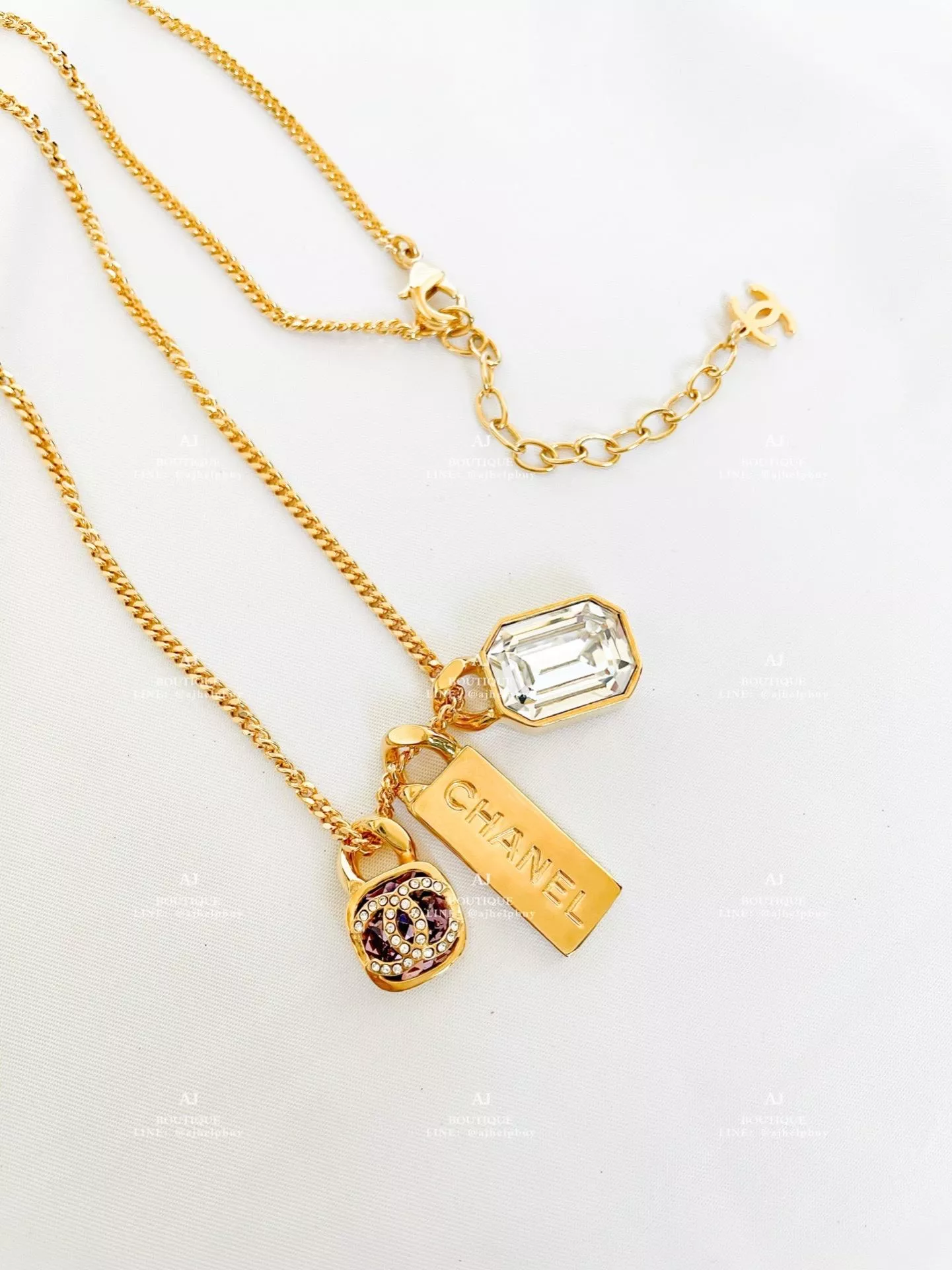 Chanel 長項鍊 金鍊 代購照片