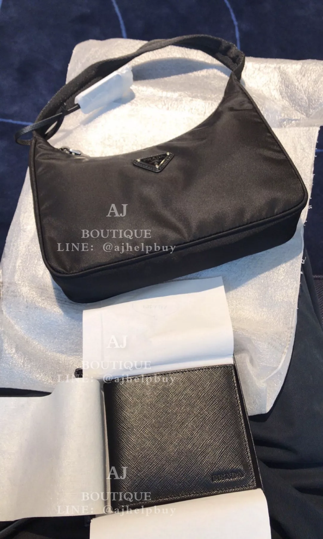 Prada 腋下包 黑色 代購照片