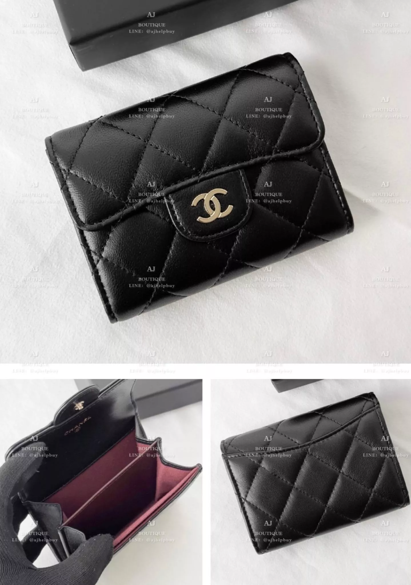Chanel 經典款 雙層卡包 代購照片
