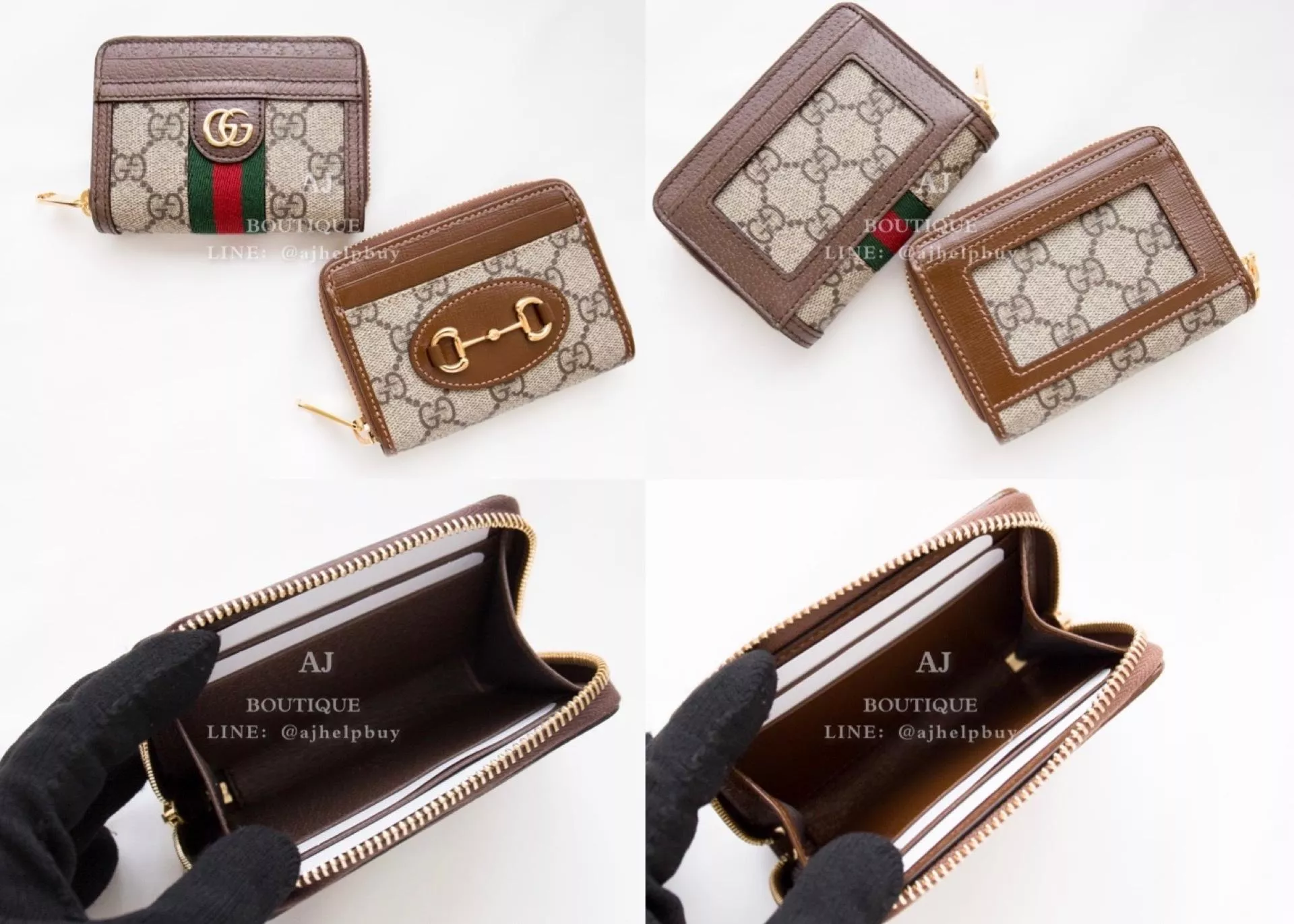 Gucci 拉鍊錢包 代購照片