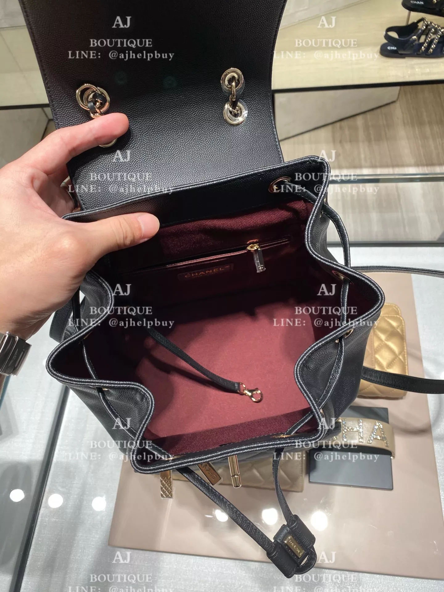 Chanel 經典後背包 代購照片2