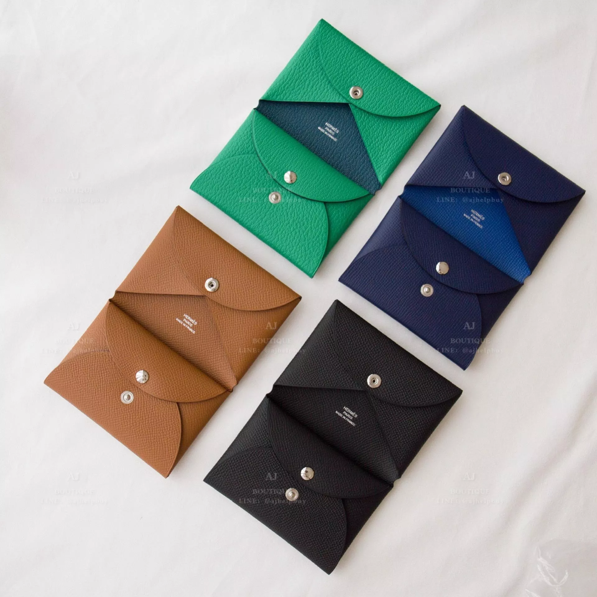 Hermes Calvi Duo 卡片零錢包 代購照片