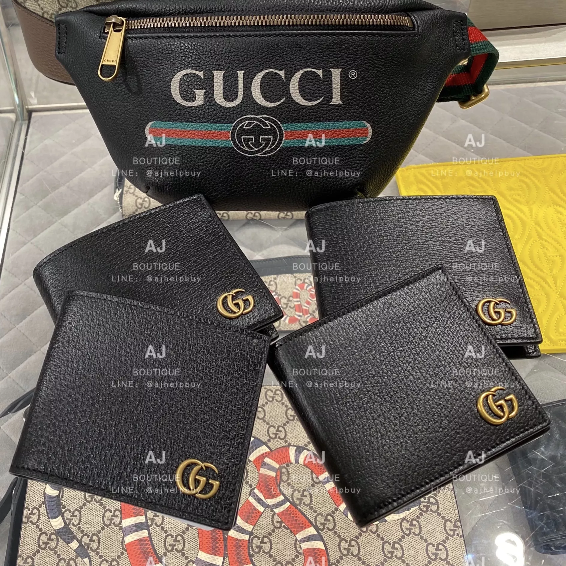 Gucci 經典短夾 代購照片