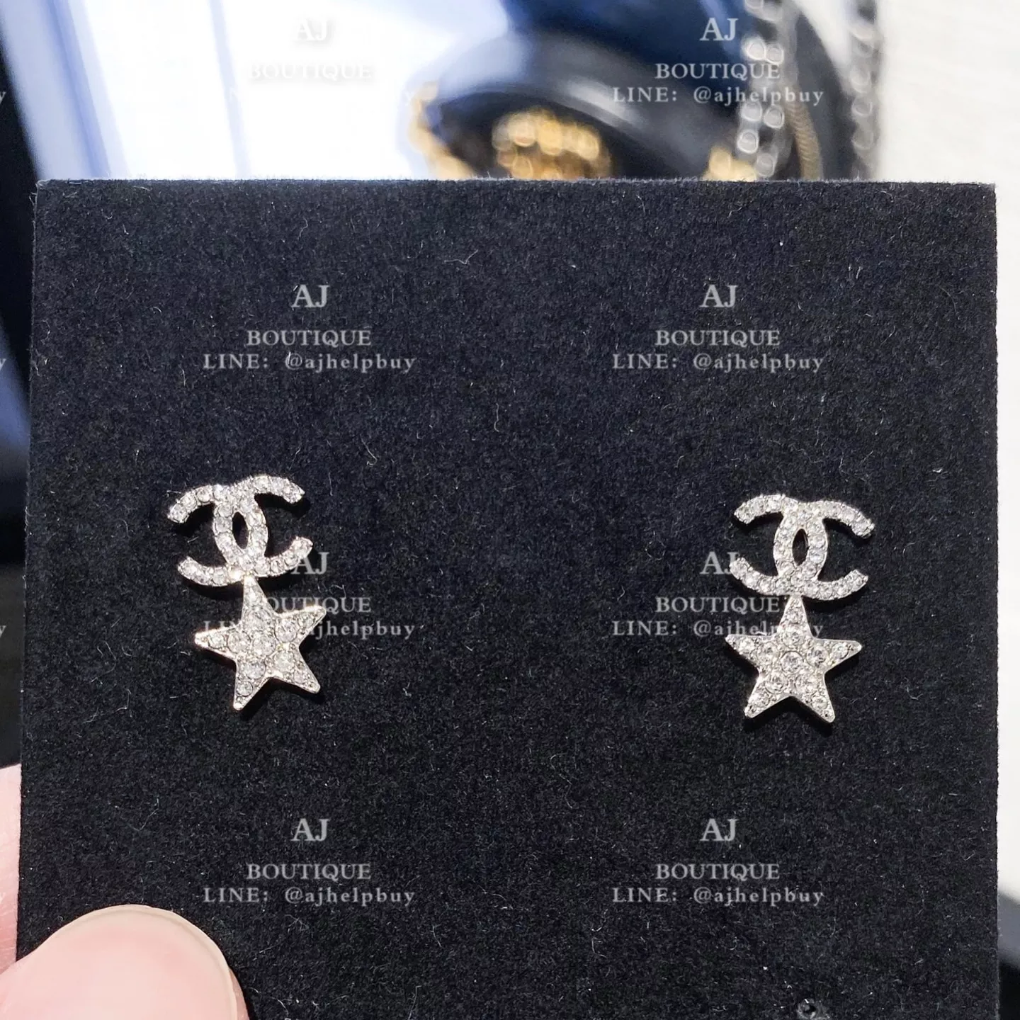 Chanel 針式耳環 代購照片2