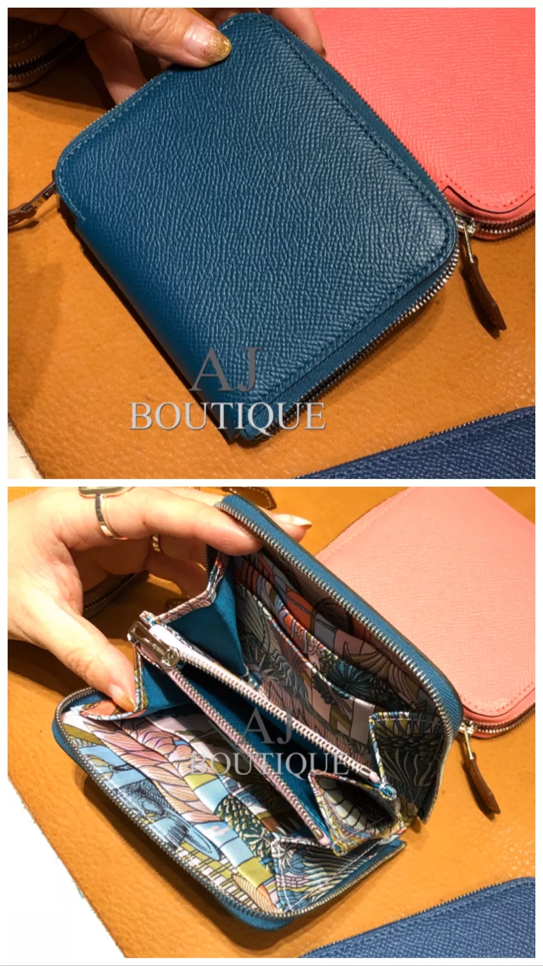 Hermes Silk Wallet 絲巾短夾 代購照片2