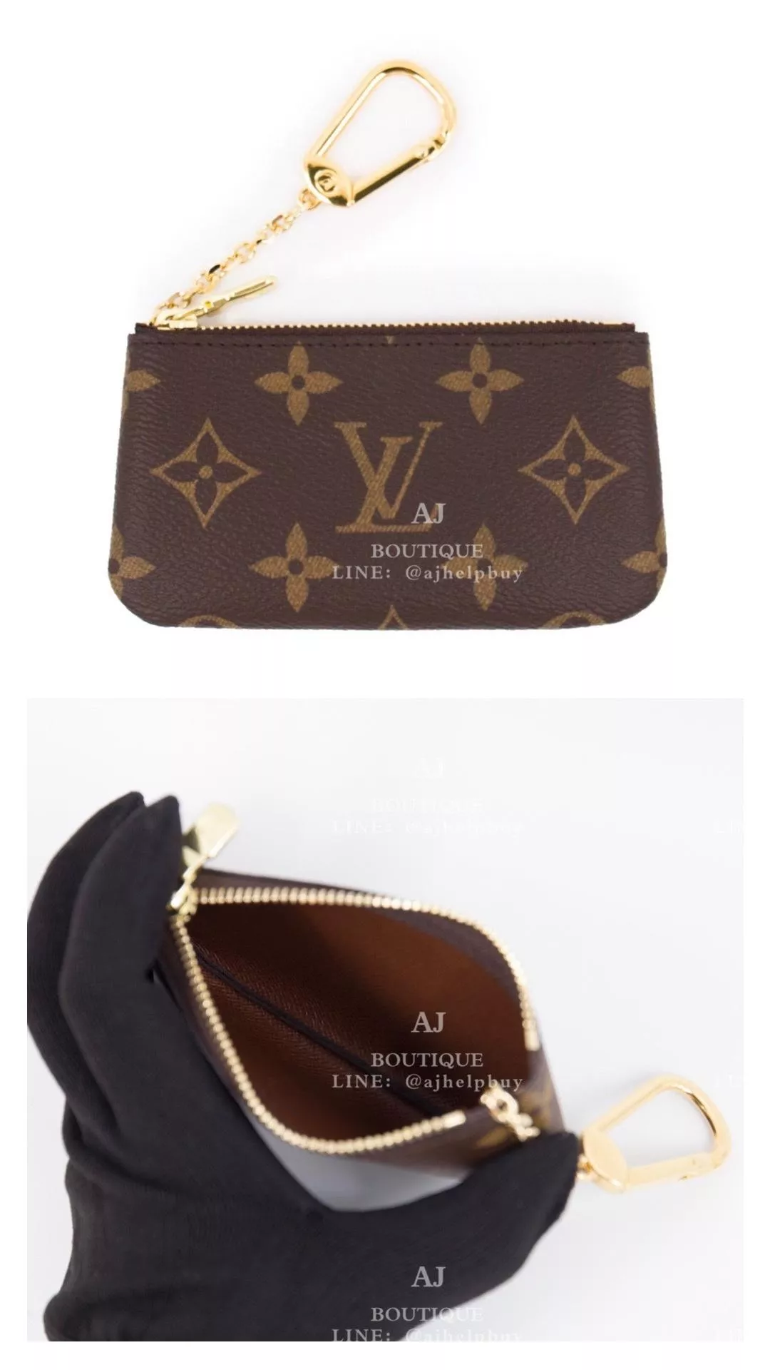 Lv Louis Vuitton 老花鑰匙零錢包 代購照片