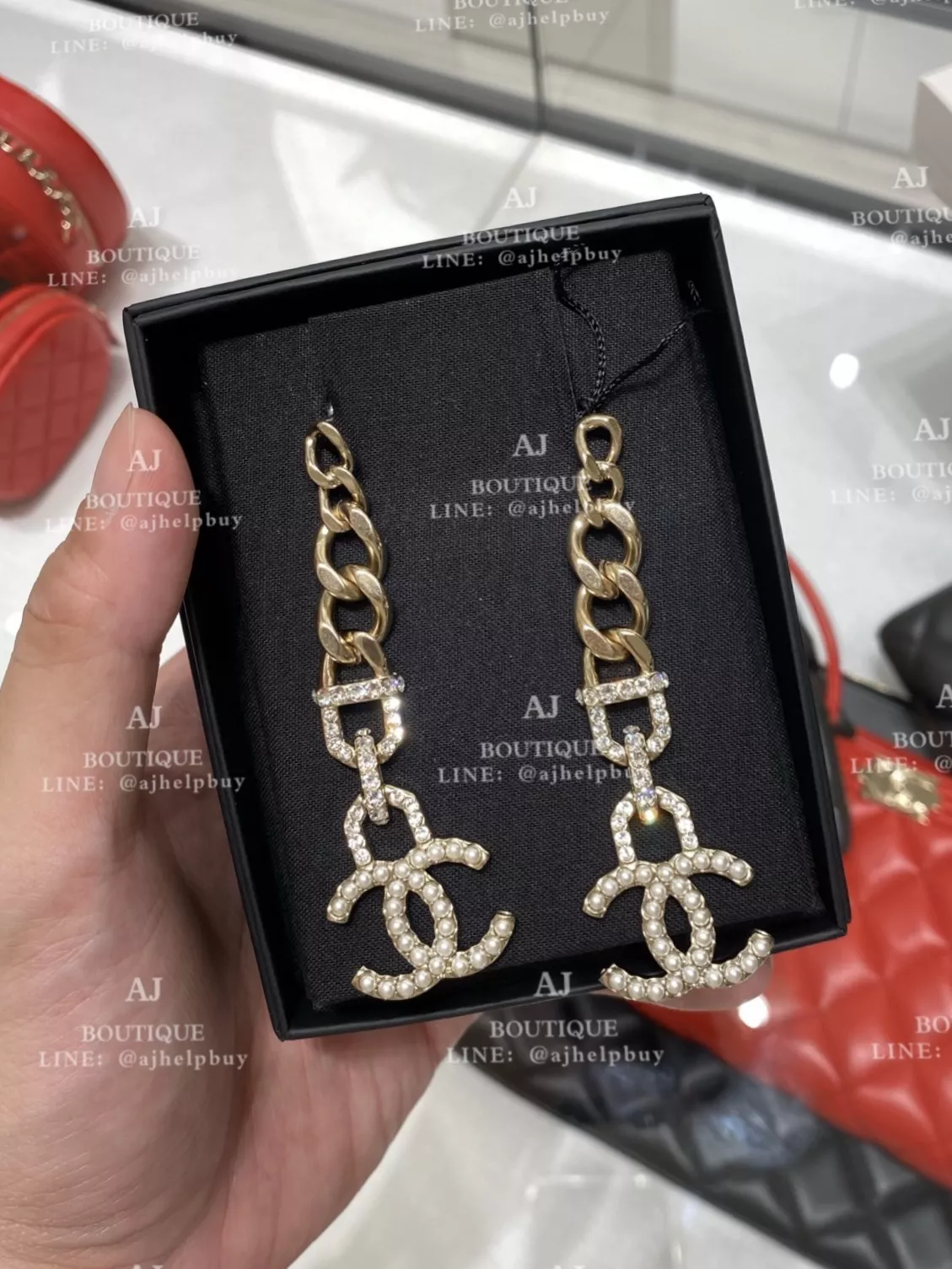Chanel 針式耳環 兩副 代購照片