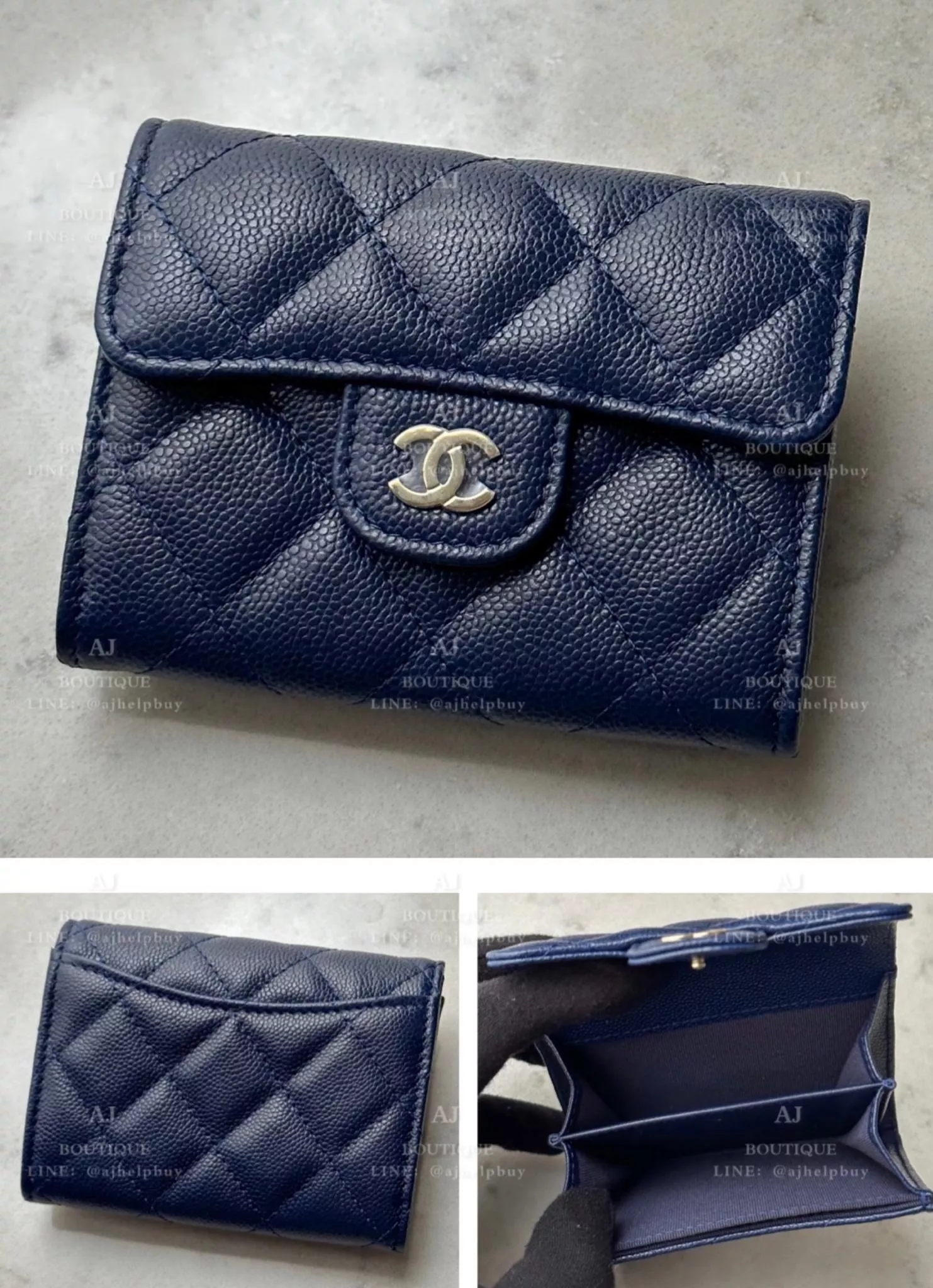 Chanel 經典款 雙層卡包 代購照片