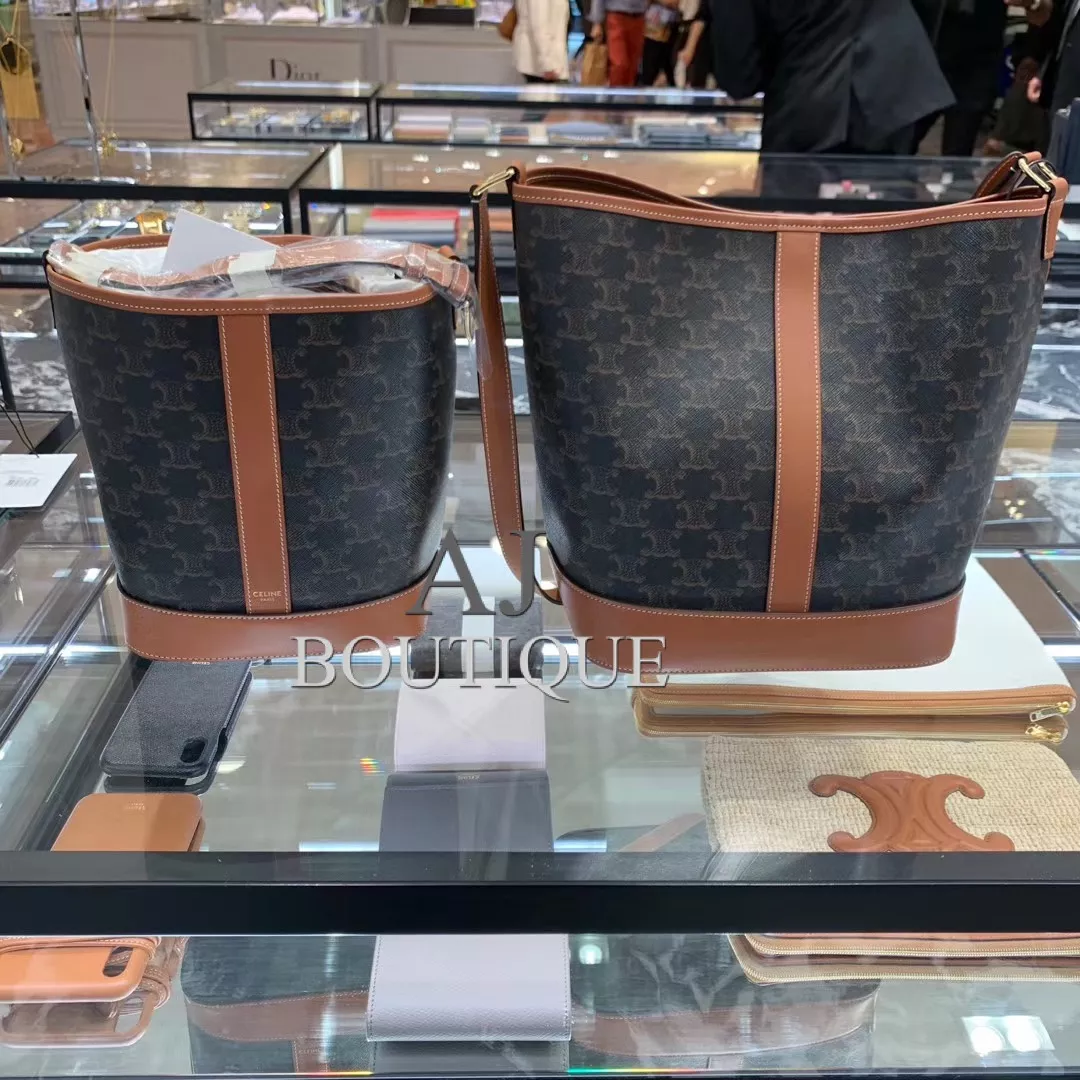 Celine 新款老花水桶 小款 代購照片
