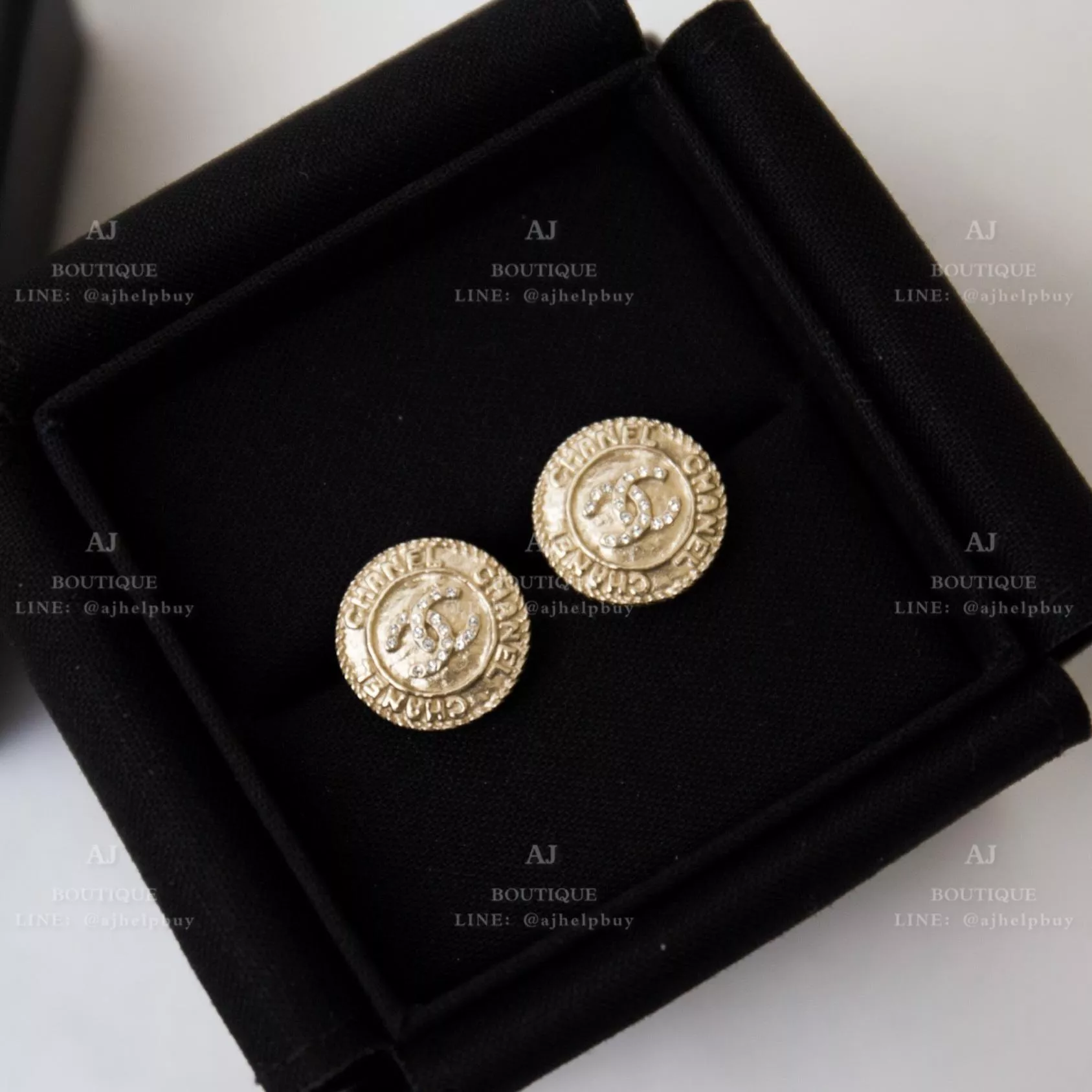 Chanel 針式耳環 1.5Cm 代購照片