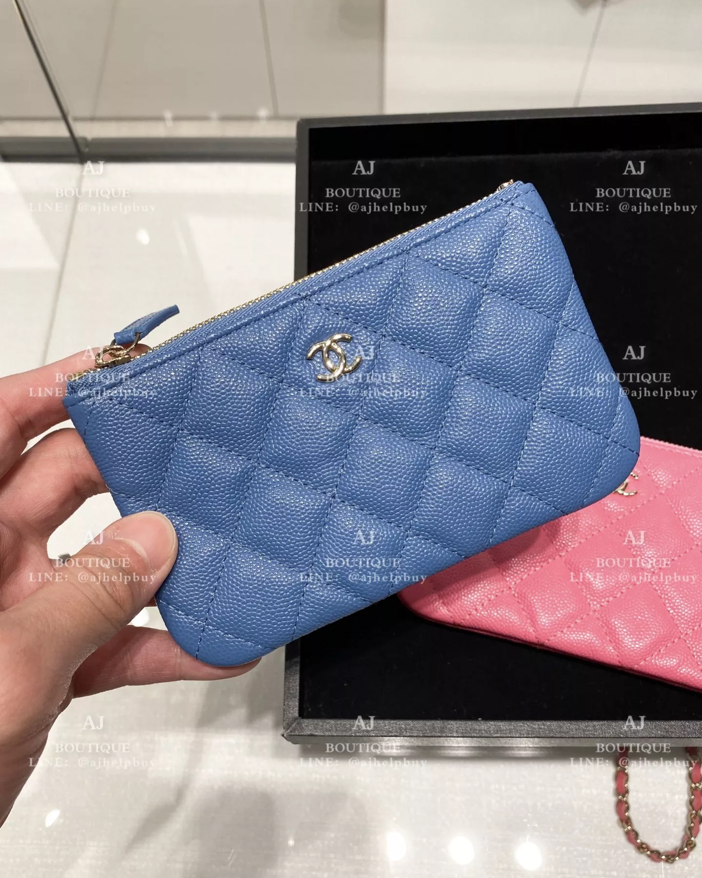 Chanel 一字錢包 代購照片
