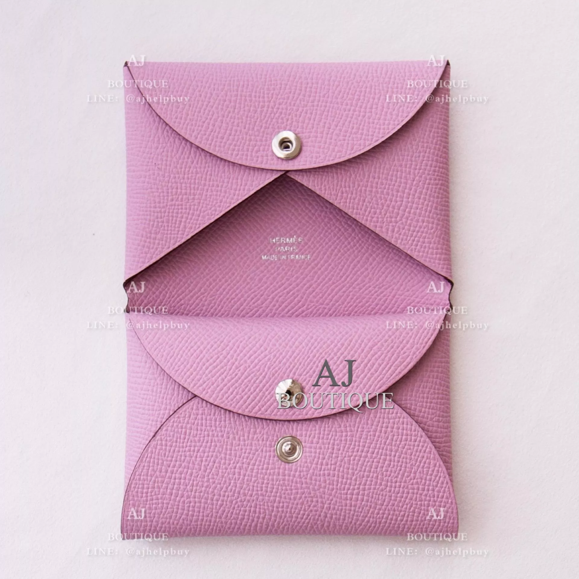 Hermes Calvi Duo 卡片零錢包 代購照片