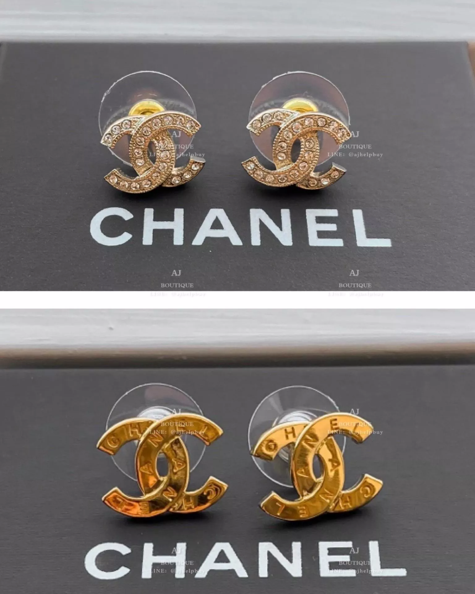 Chanel 針式耳環 代購照片