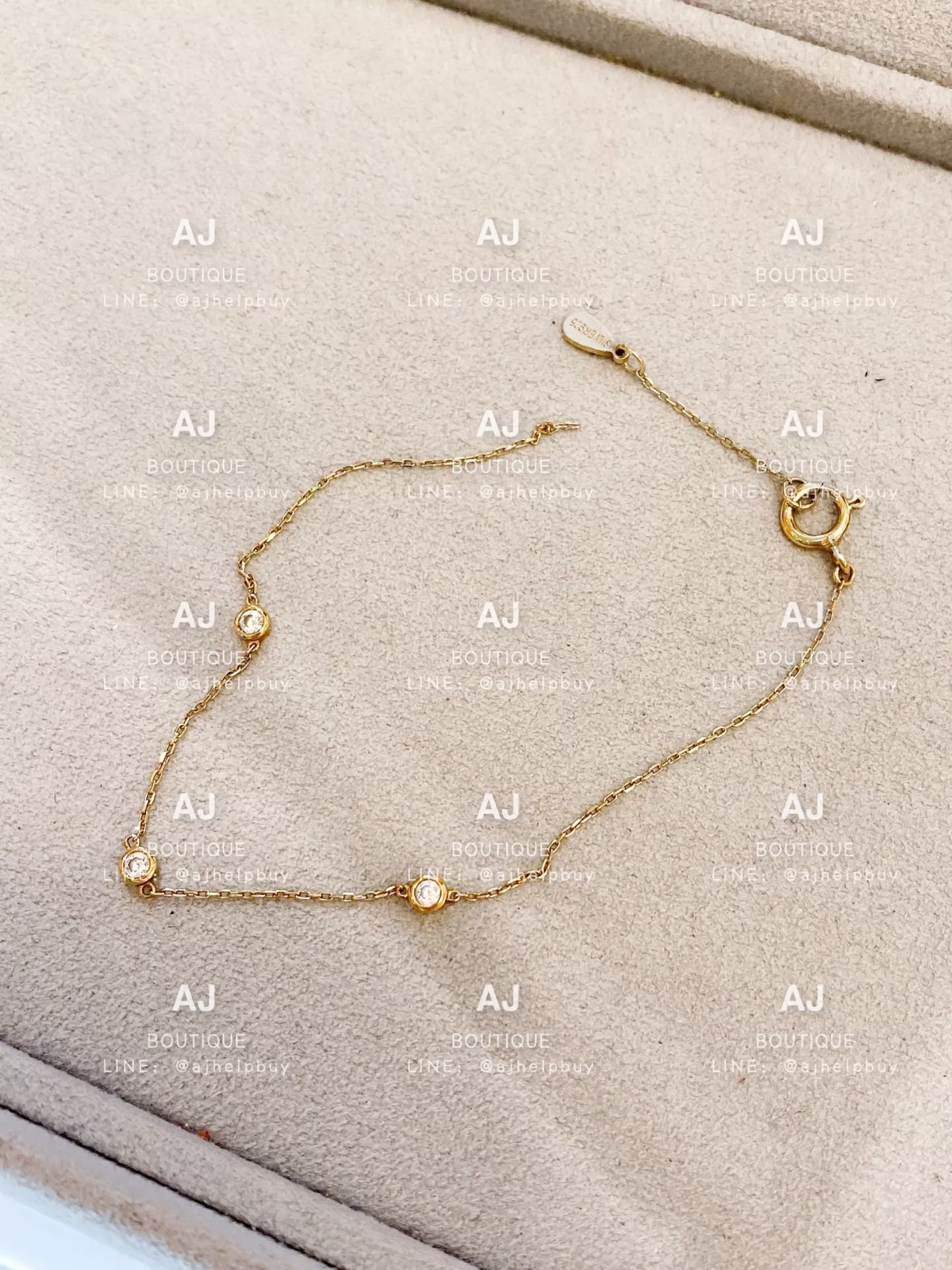 Agete Ahkah Ete Va Vendome Aoyama Bracelet 手鍊斷鍊維修完成 售後服務照片