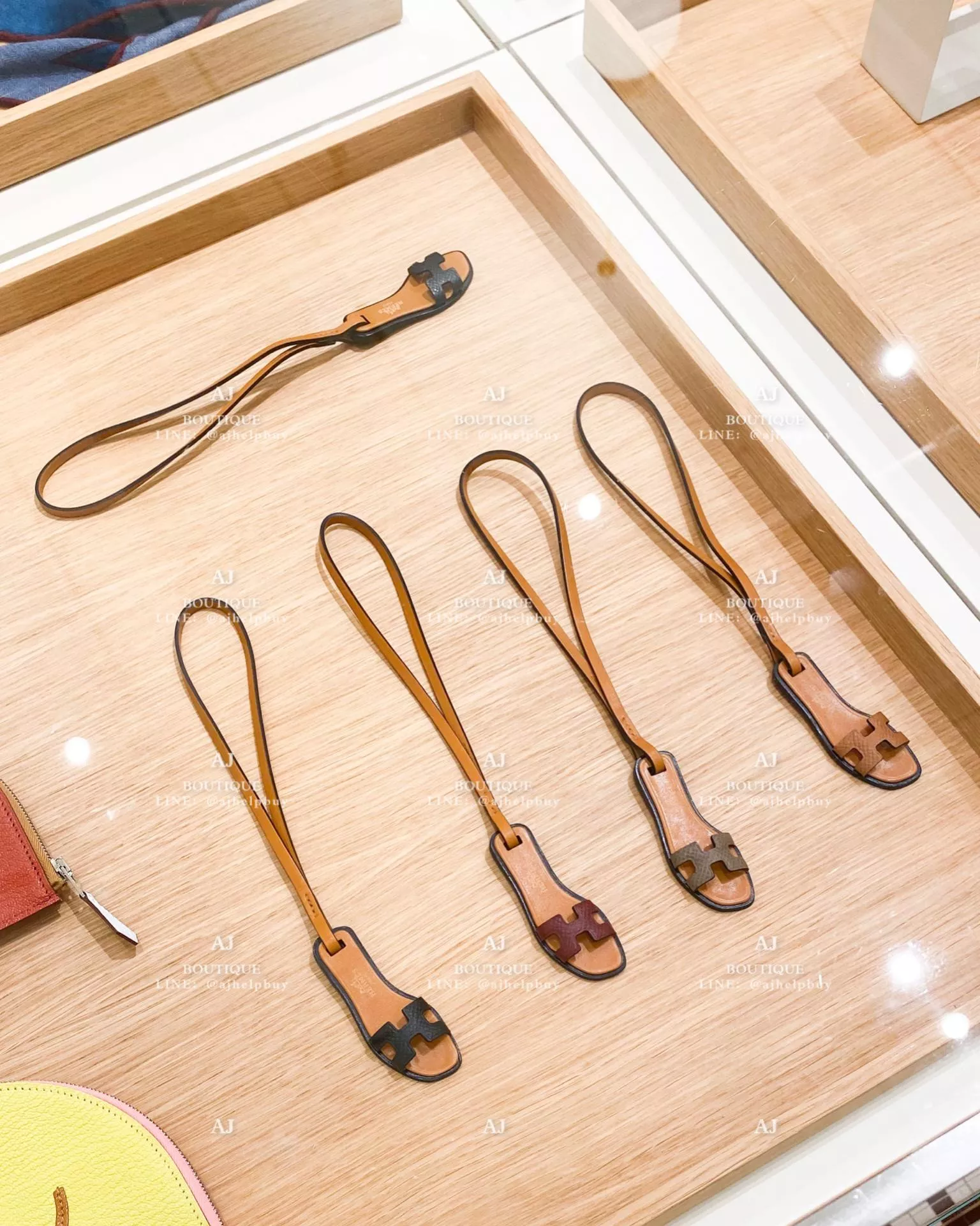 Hermes 拖鞋吊飾 代購照片