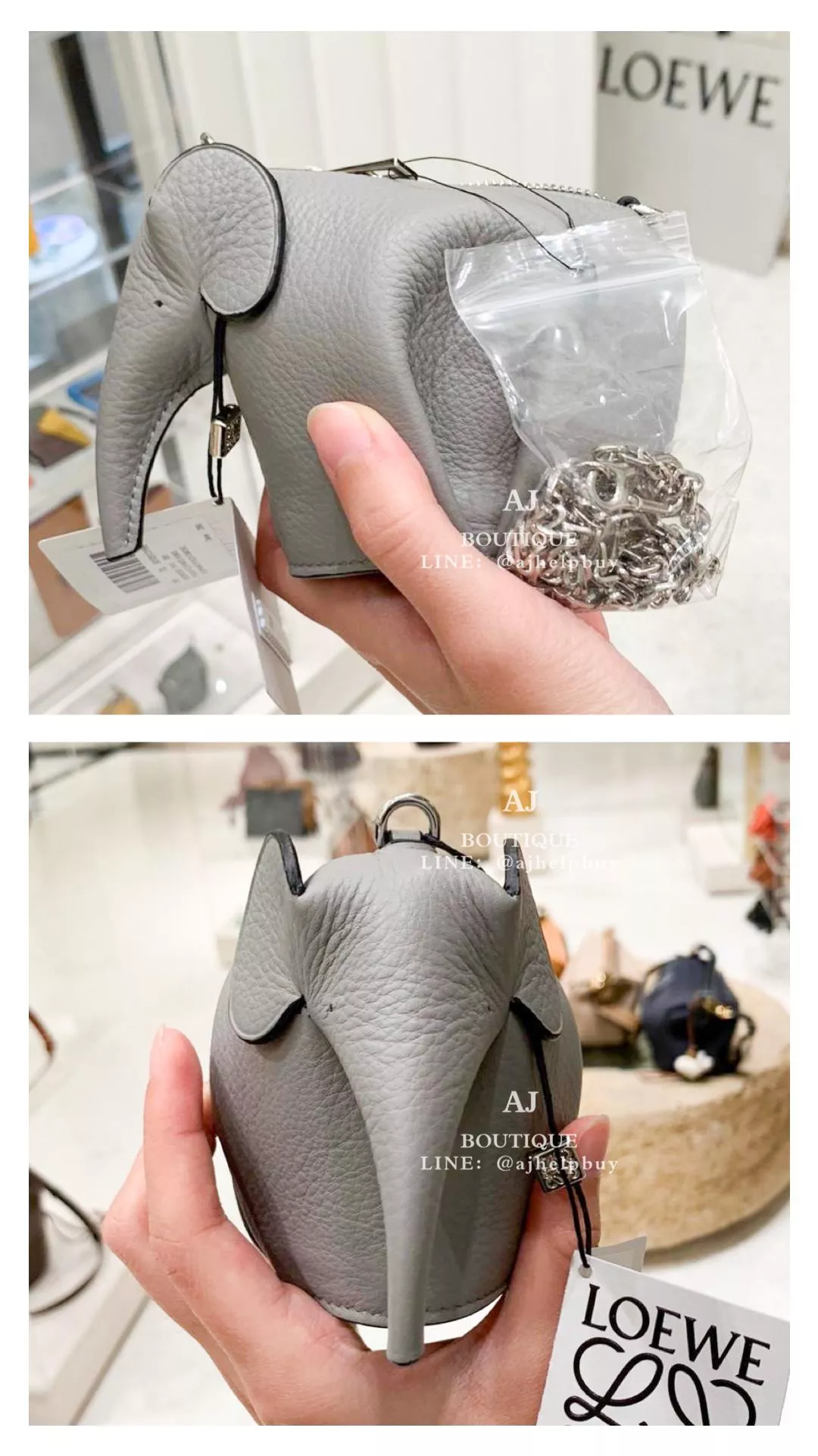 Loewe 小象包 Smoke ☑️ 代購照片