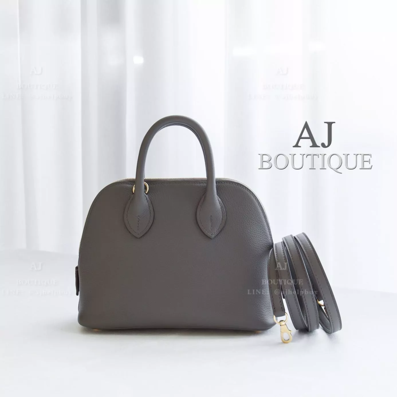 Hermes Mini Bolide 金釦 代購照片