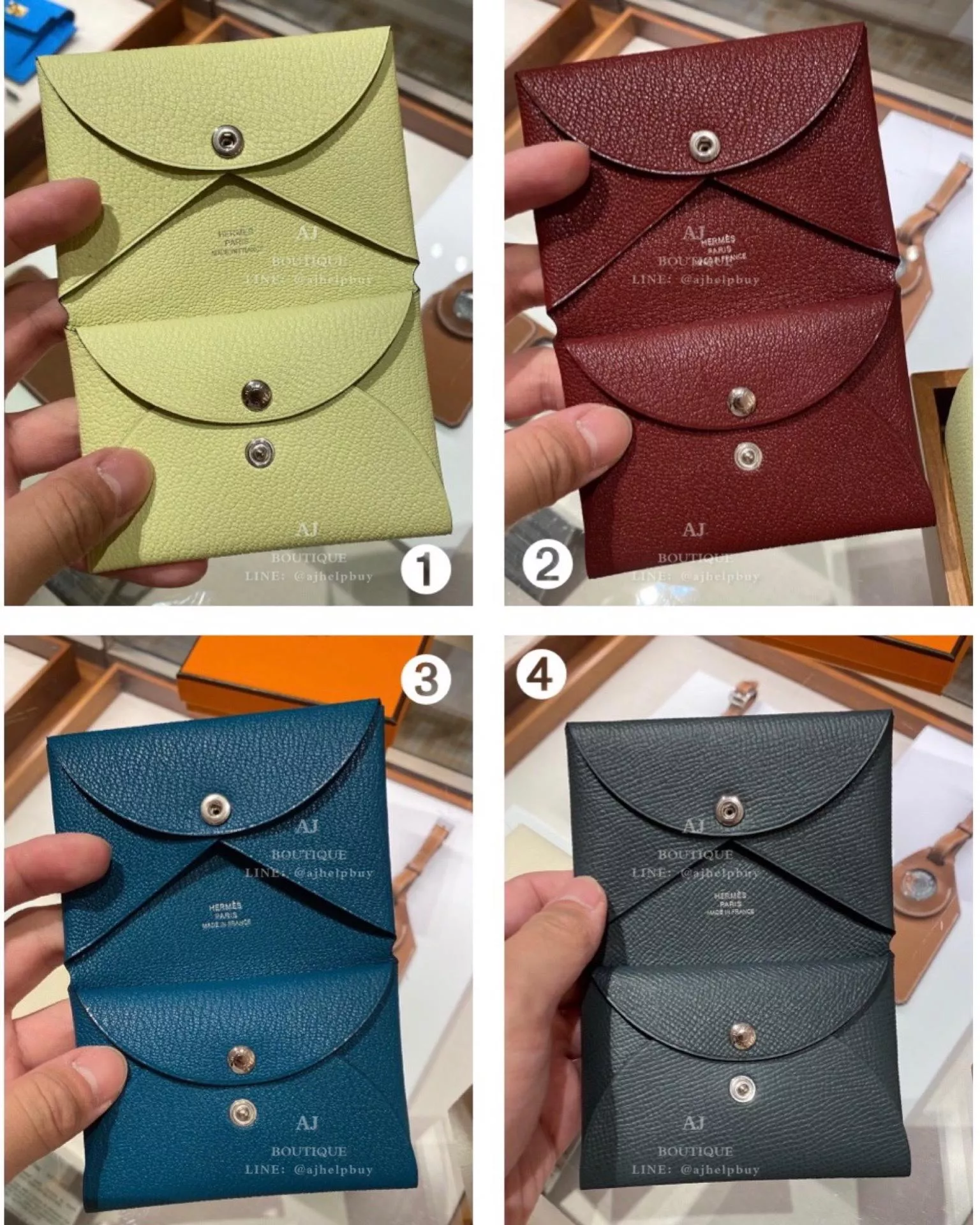 Hermes Calvi Duo 多色齊發 代購照片