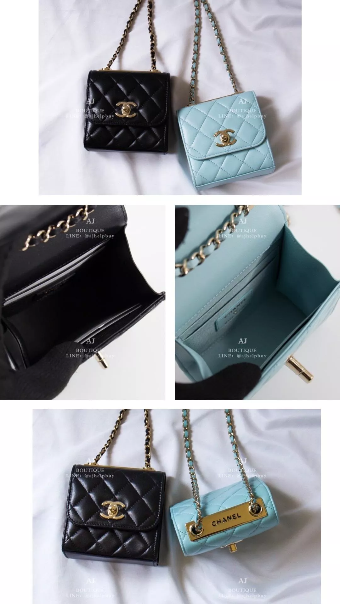 Chanel Trendy Cc Mini 羊皮 香檳金 代購照片