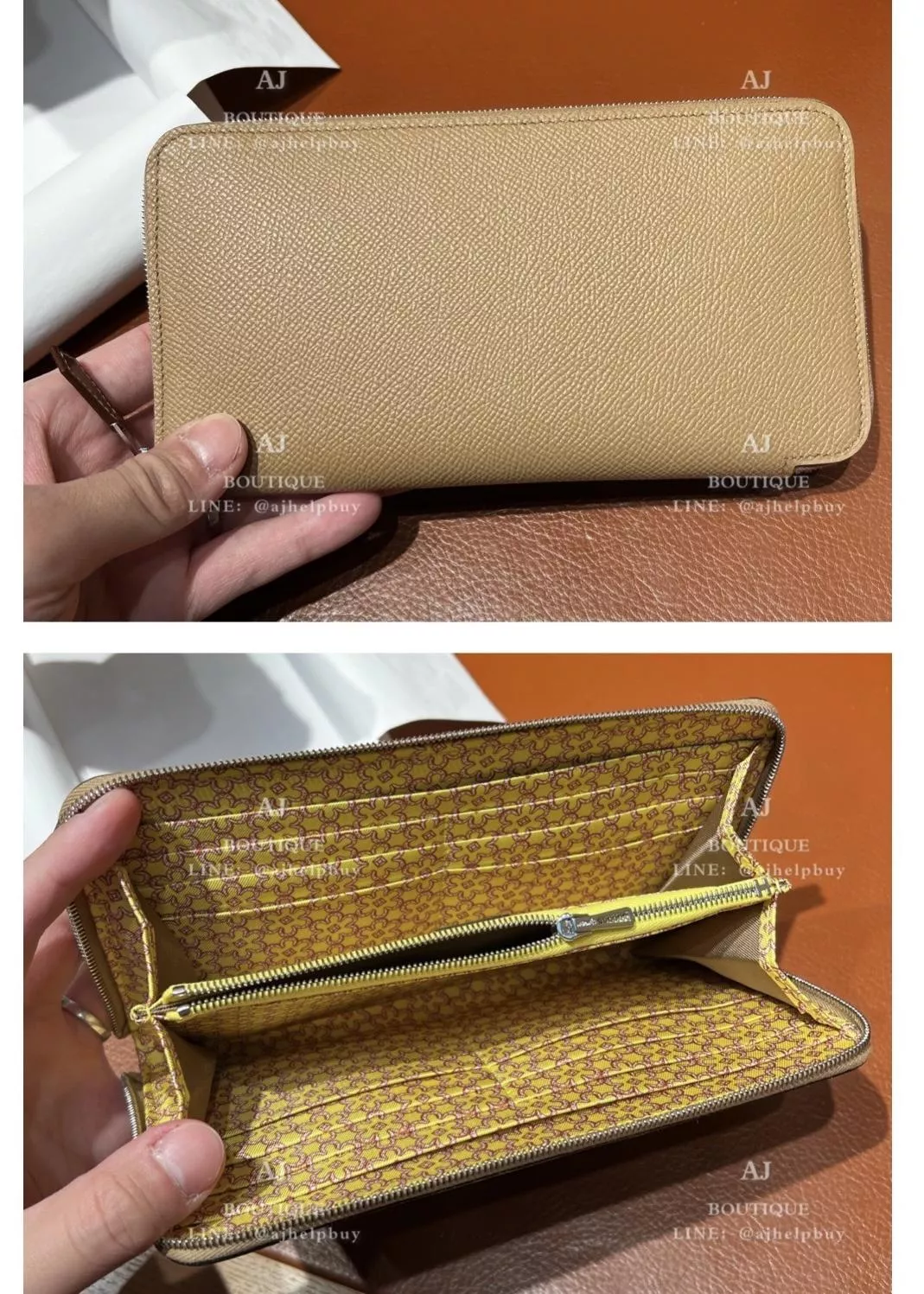 Hermes 絲巾長夾 代購照片