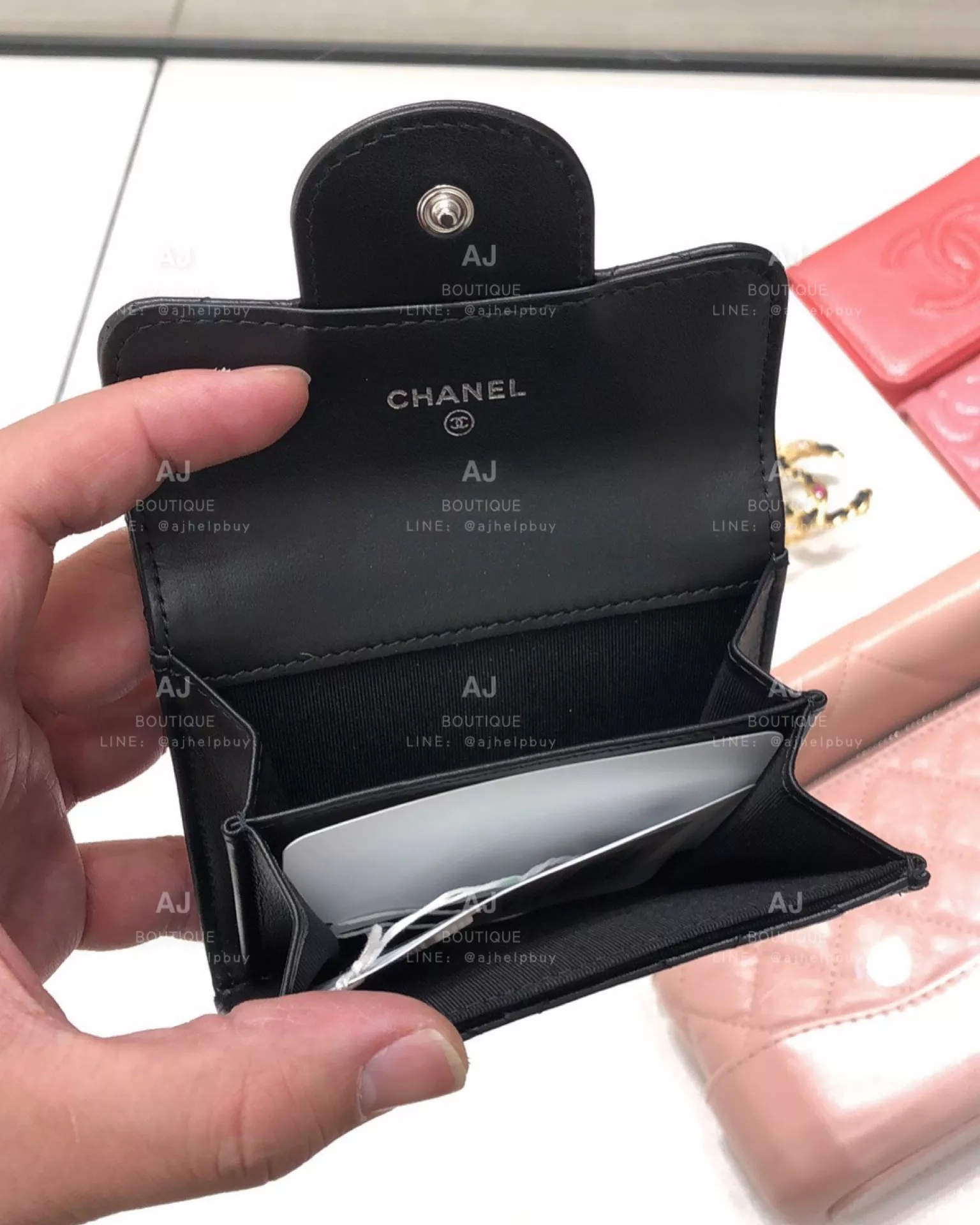 Chanel 雙層卡包 2.55 代購照片2