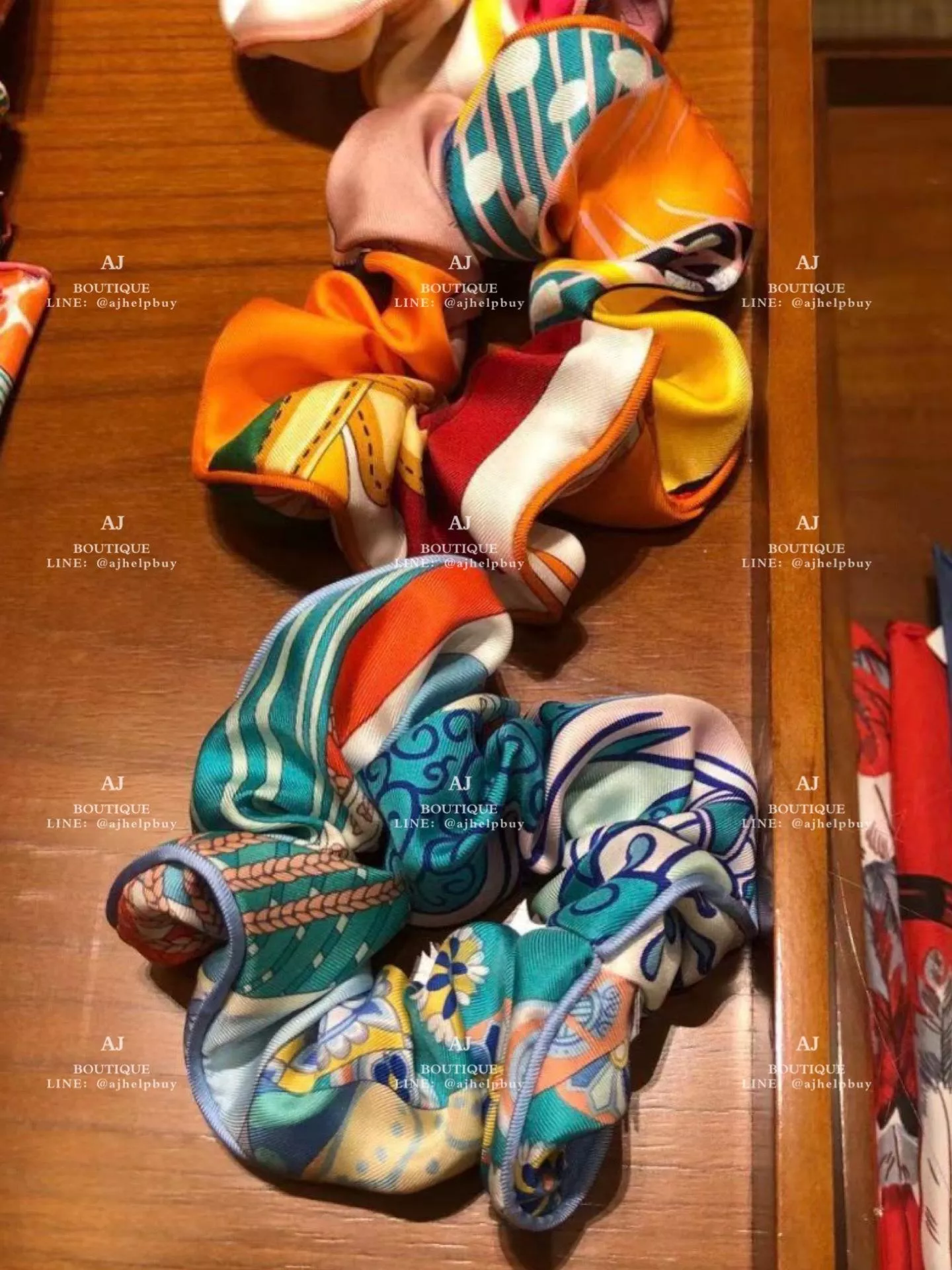 Hermes 絲巾髮圈 代購照片