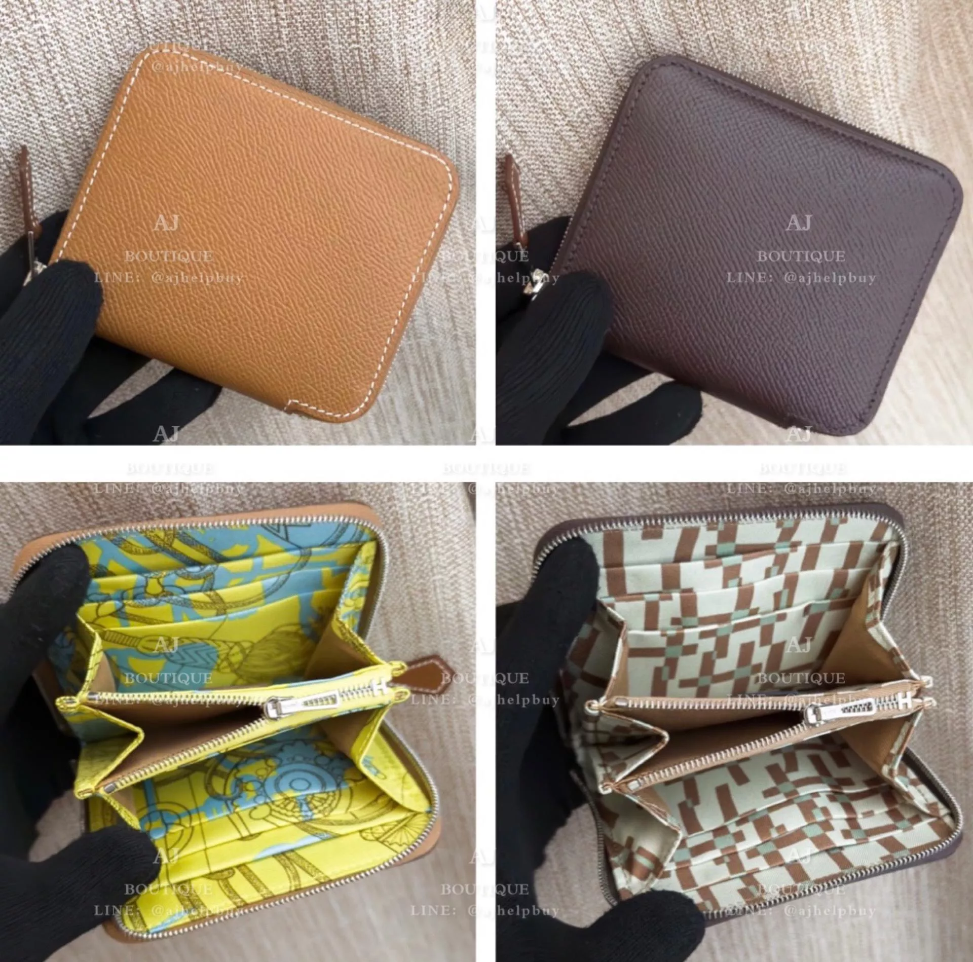 Hermes 絲巾短夾 代購照片