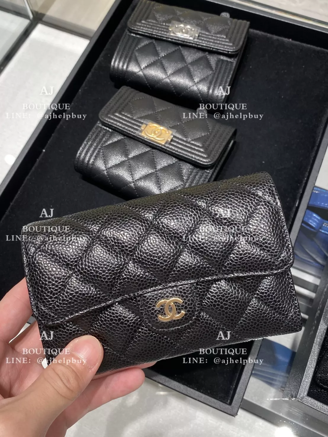 Chanel 三折中夾 代購照片