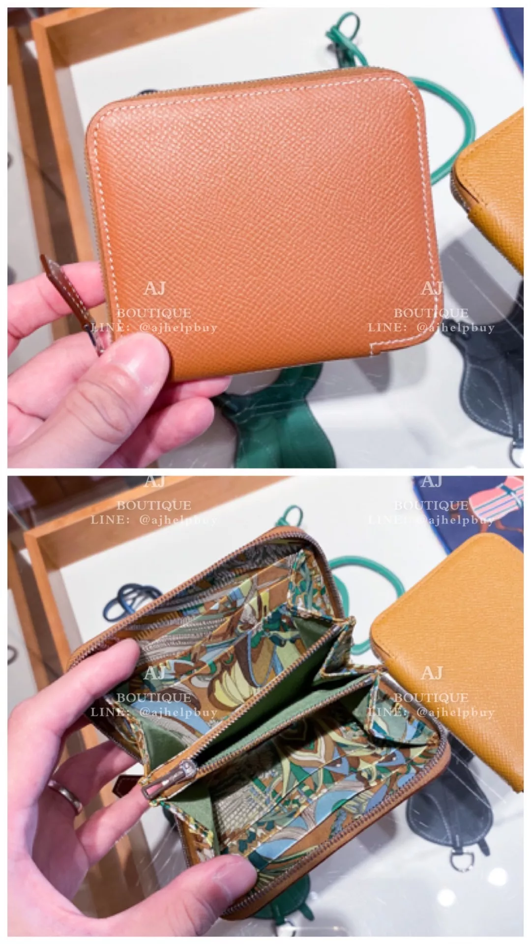 Hermes 絲巾短夾 代購照片