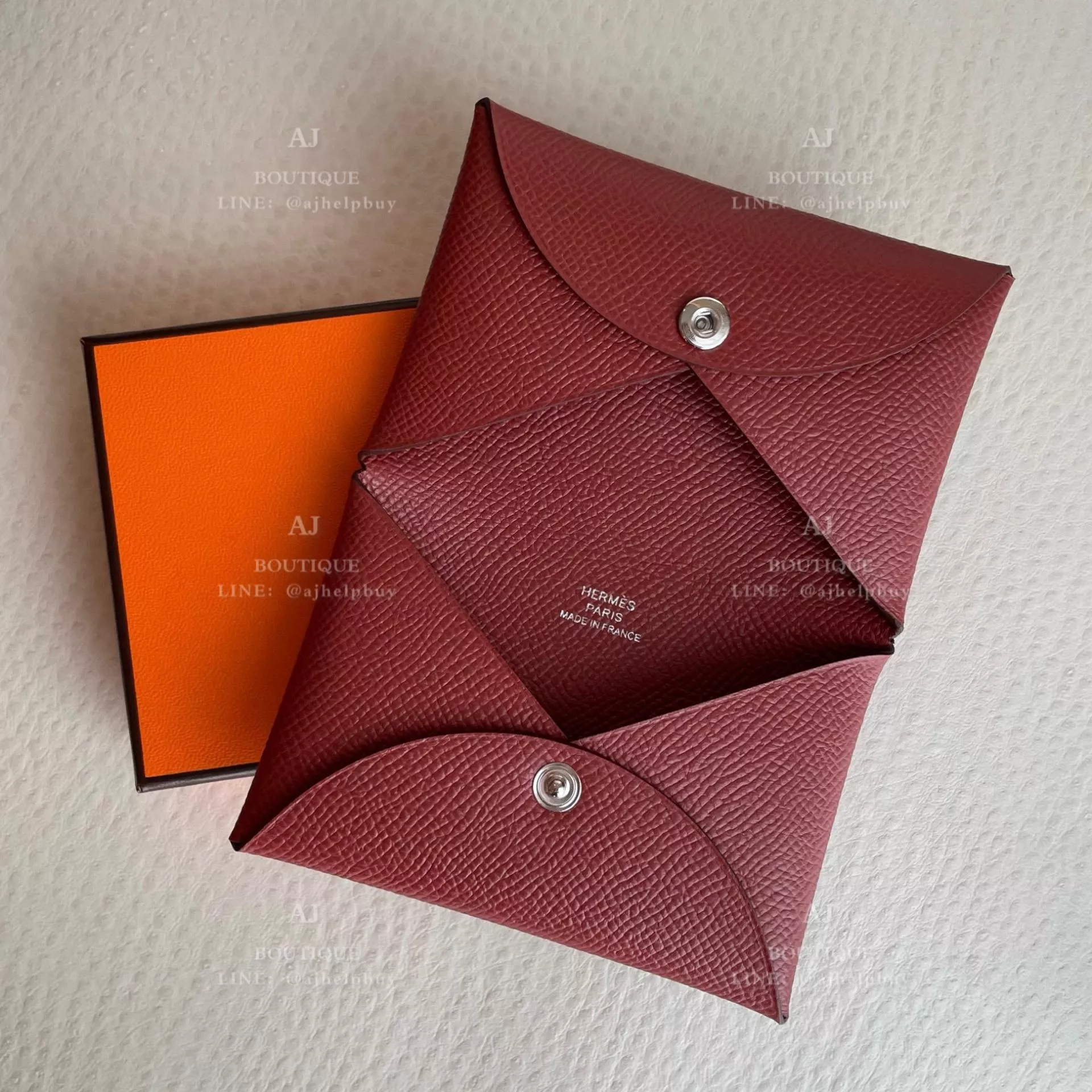 Hermes Calvi 卡包 代購照片