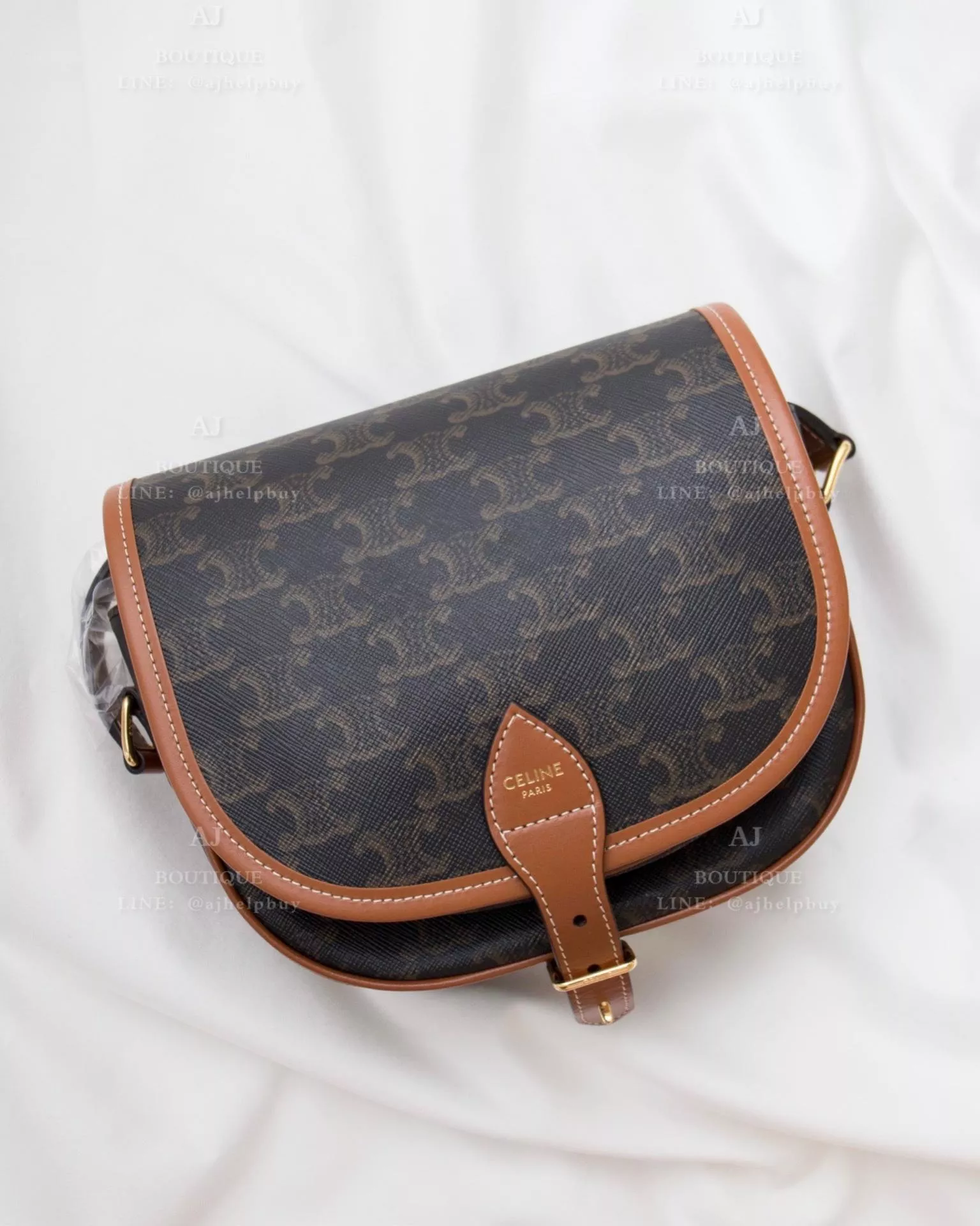 Celine 老花馬鞍包 Folco 代購照片