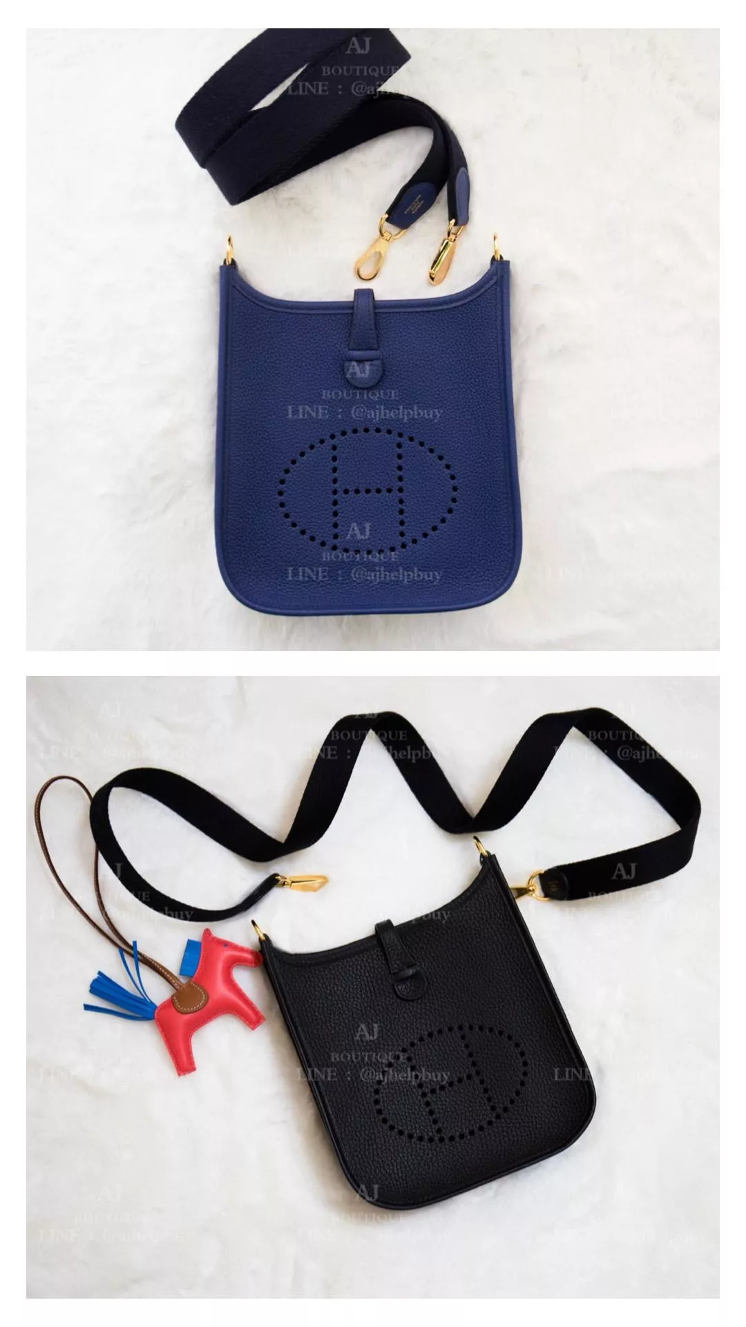 Hermes Mini Evelyne 金釦 代購照片