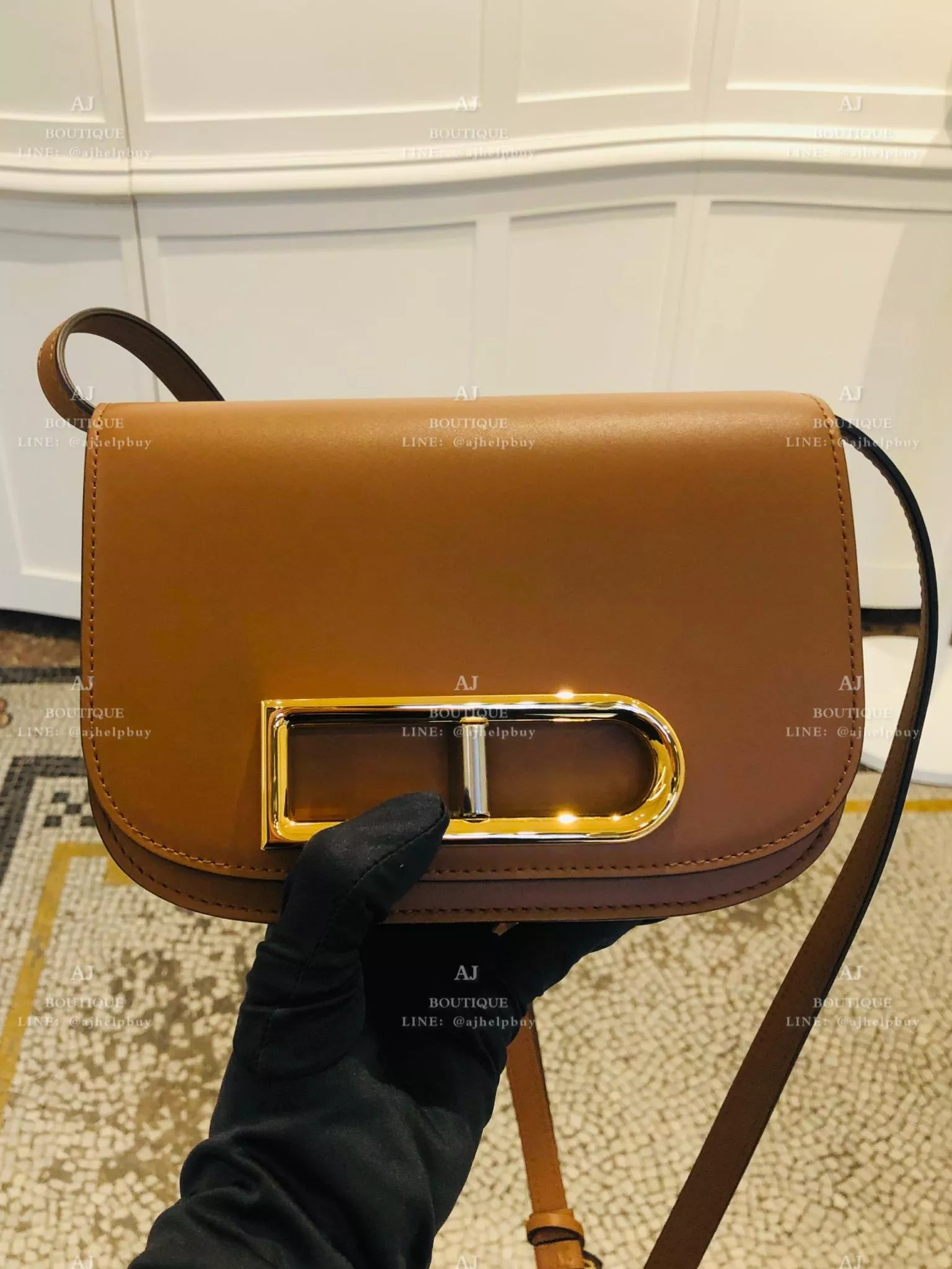 Delvaux Lingot 小款 Tan 代購照片