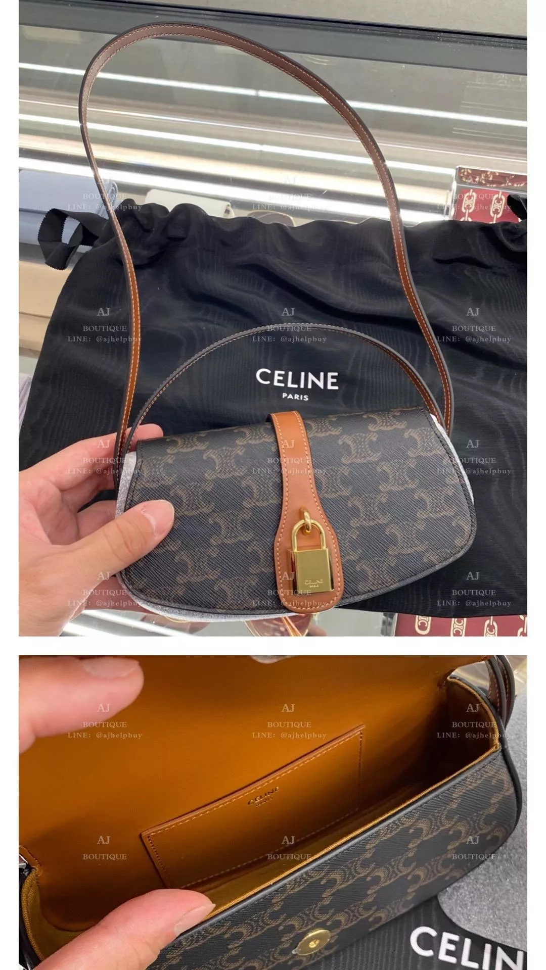 Celine 老花 Tabou 腋下包 代購照片