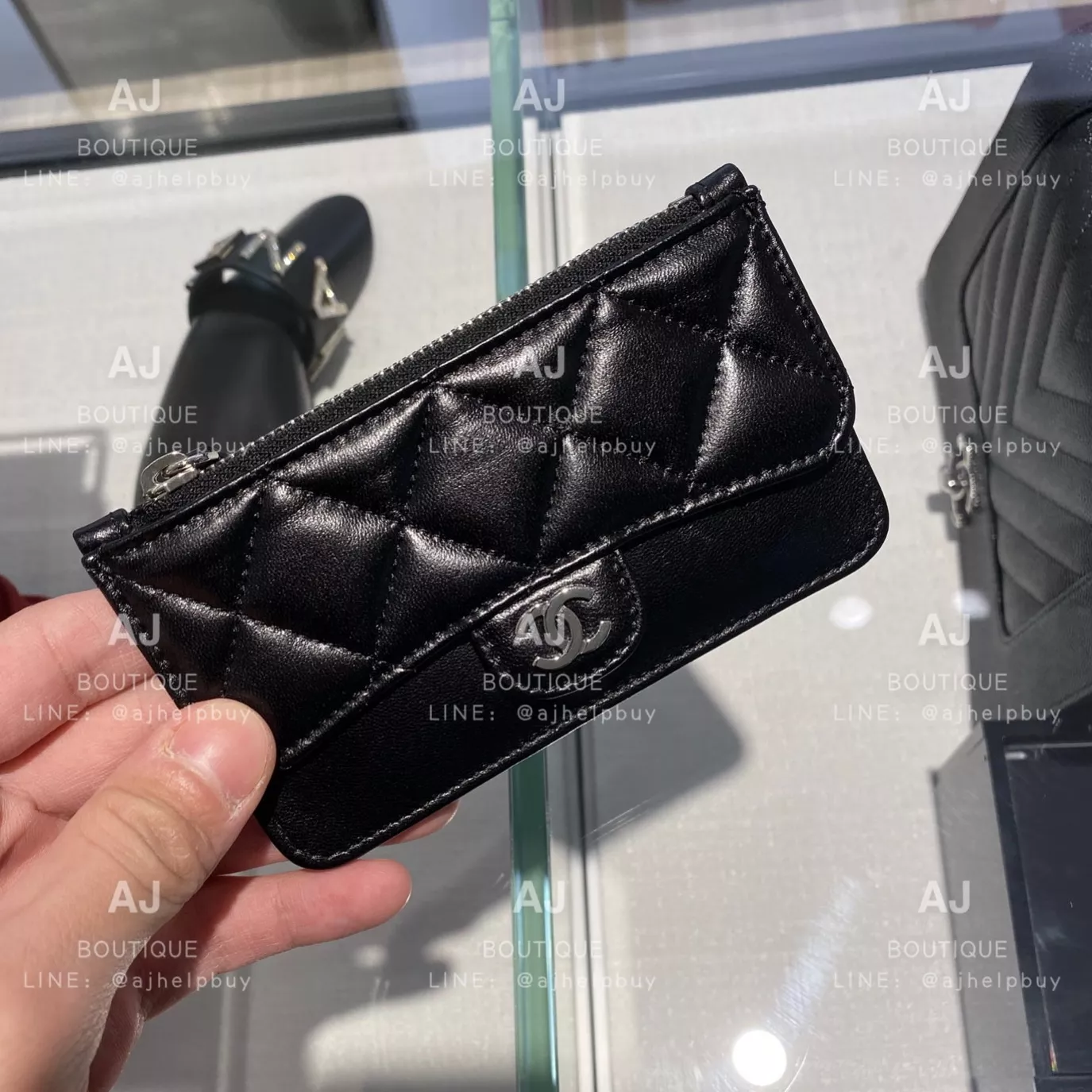 Chanel 拉鍊卡包 ☑️ 代購照片