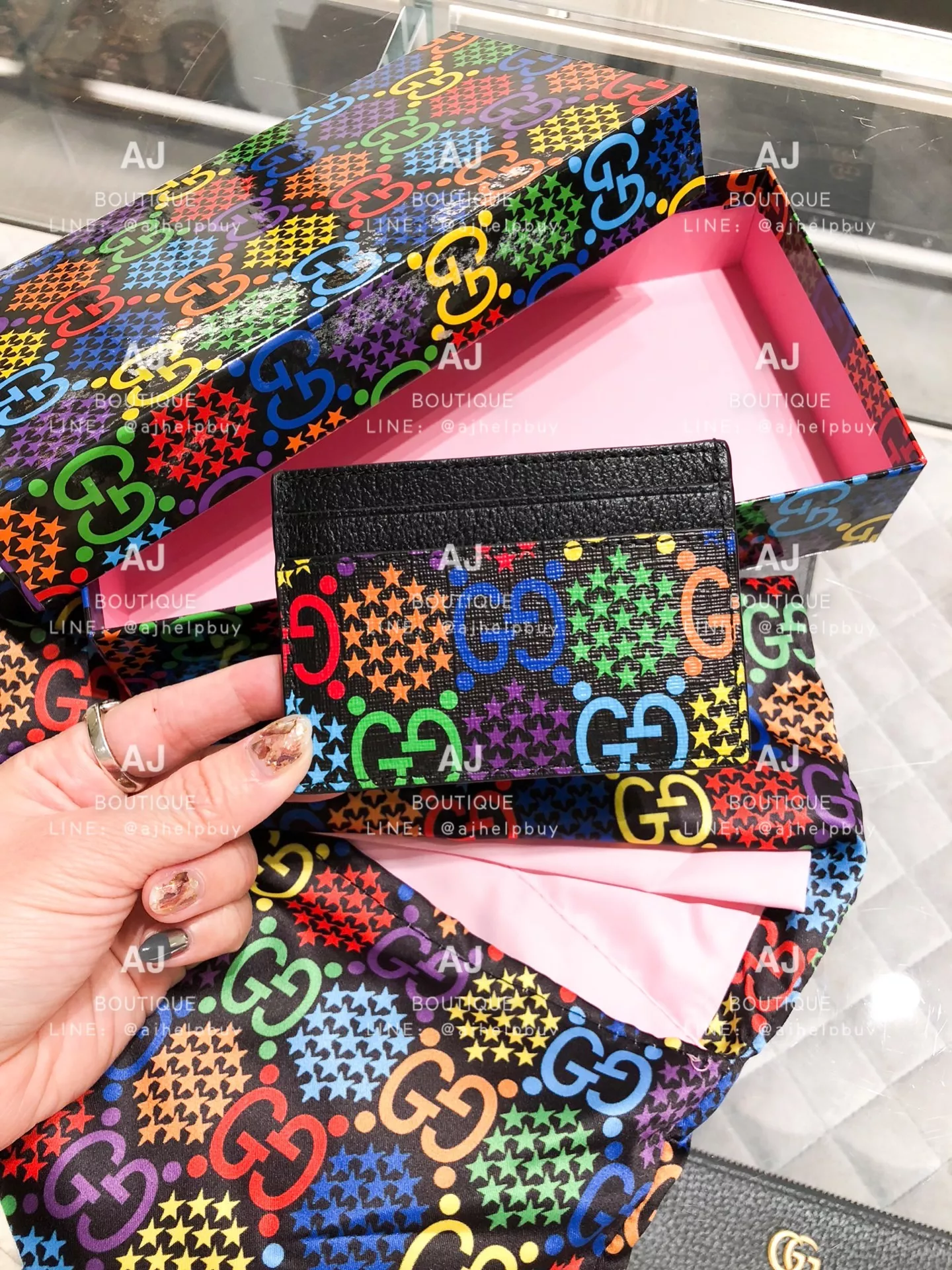 Gucci 實用卡包 魔幻跳跳糖系列 代購照片
