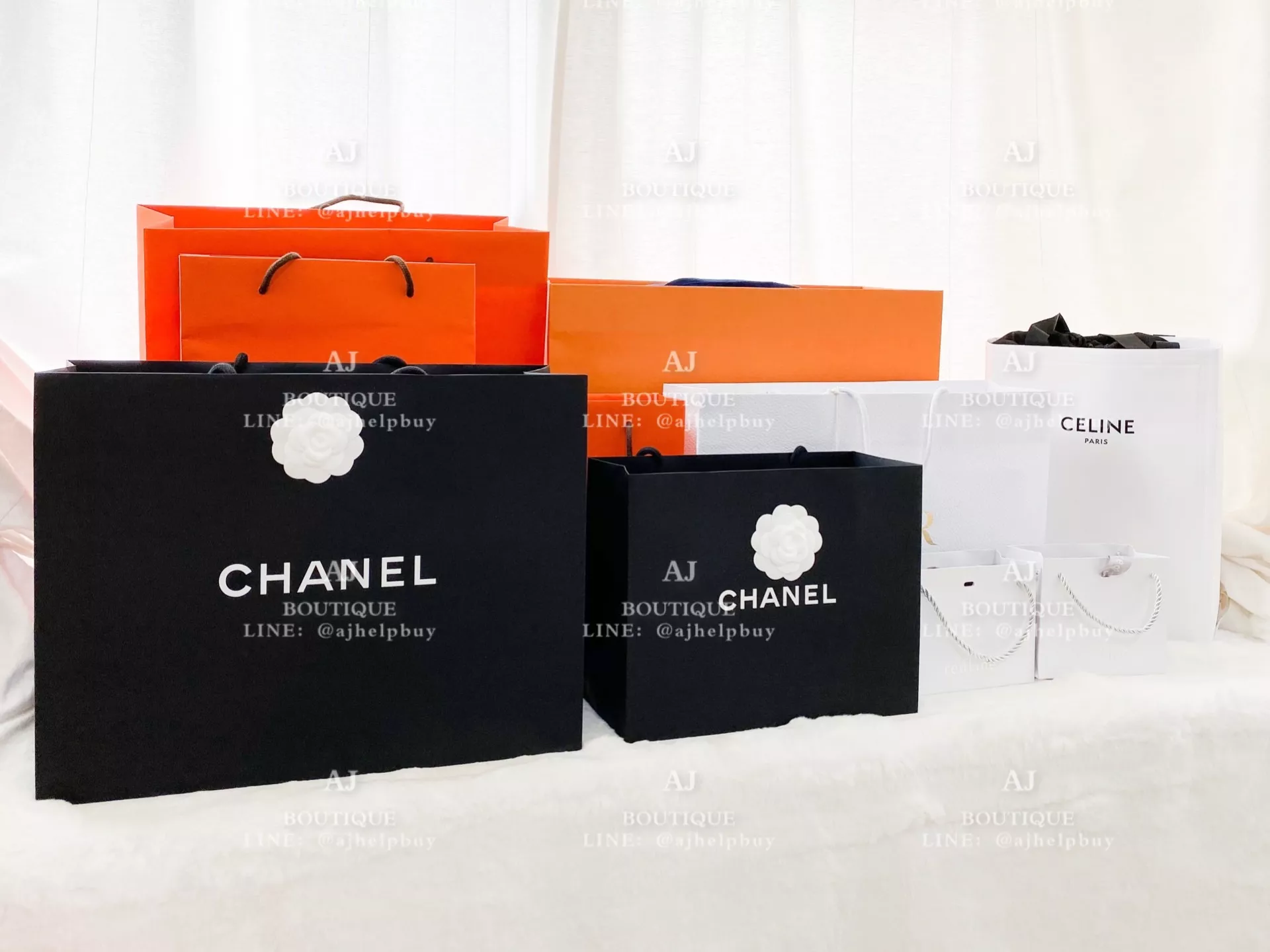 Hermes Chanel Celine LV 防疫措施照片