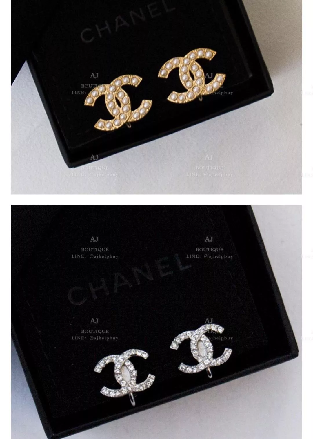 Chanel 夾式耳環 代購照片