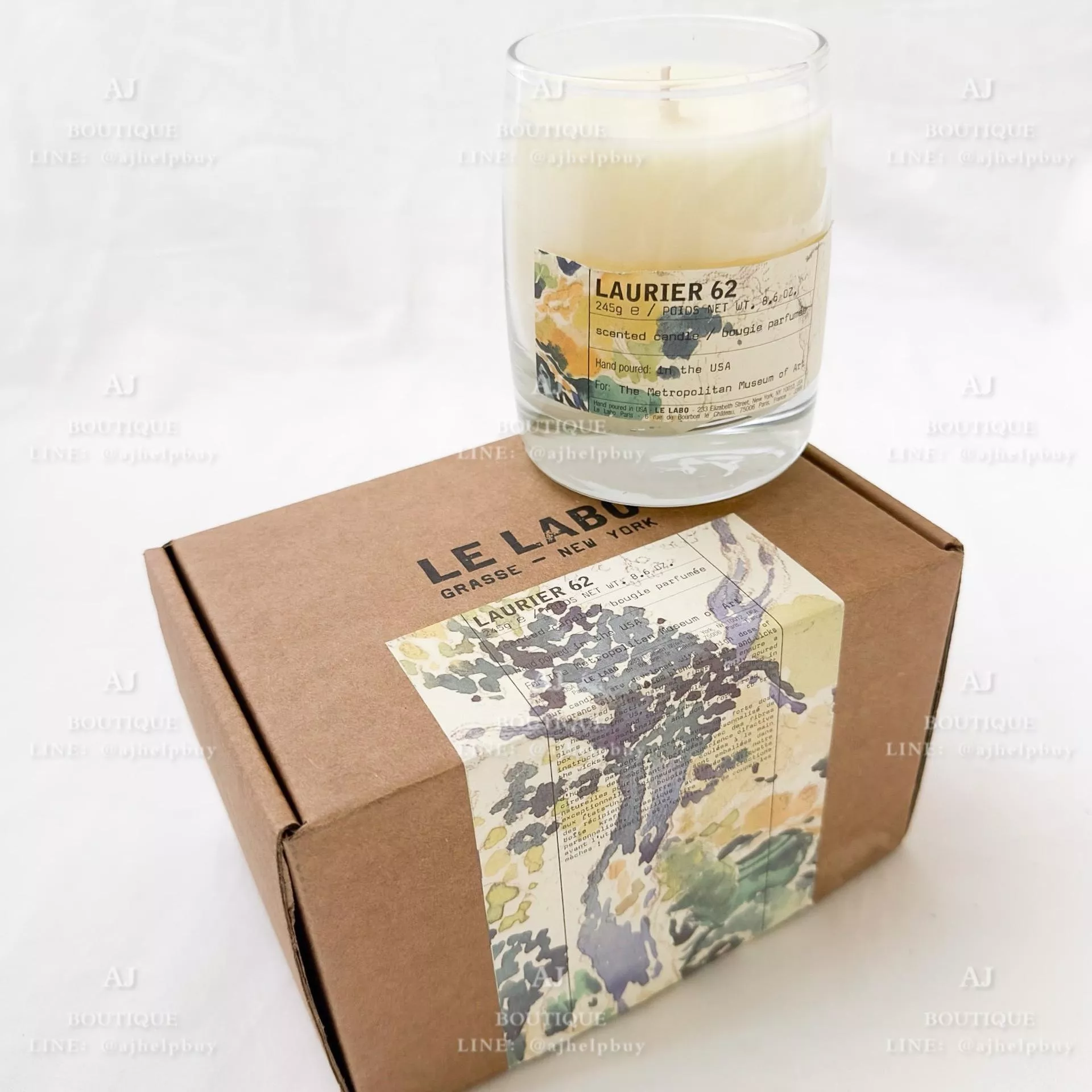 Le Labo The Met Laurier 62 限量限定包裝系列 代購照片