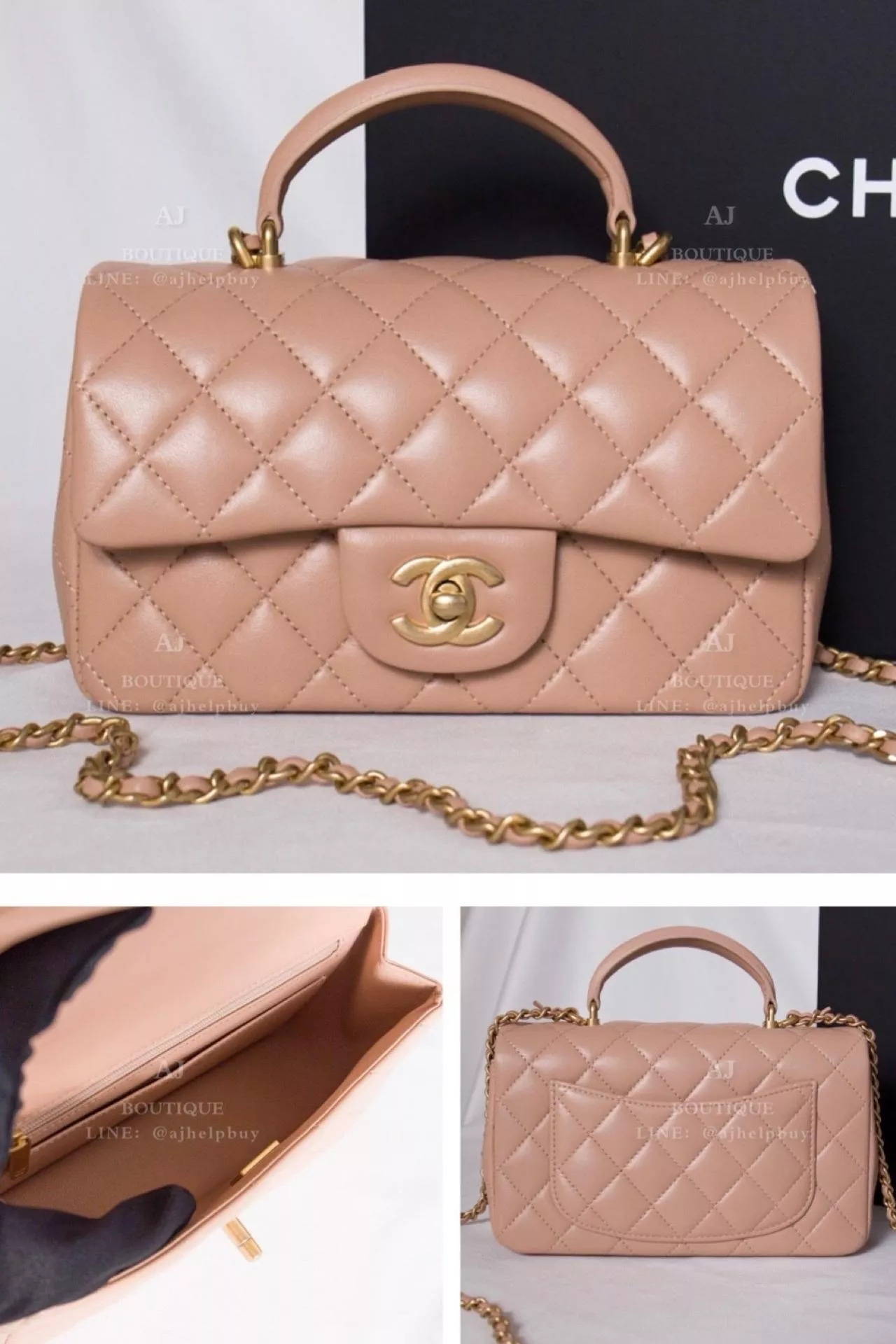 Chanel Mini Coco 20 提把款 代購照片